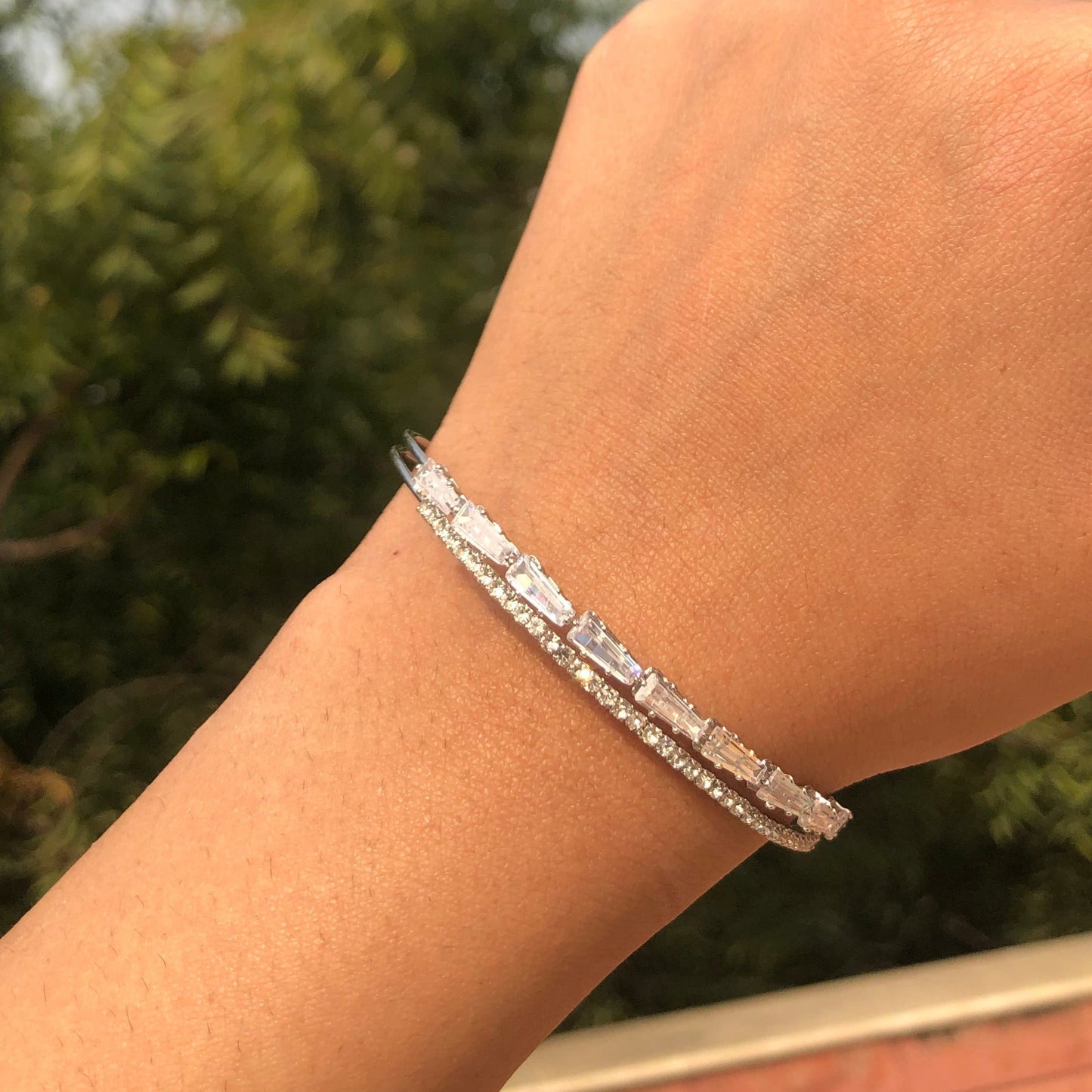 Crystal Charm Bracelet