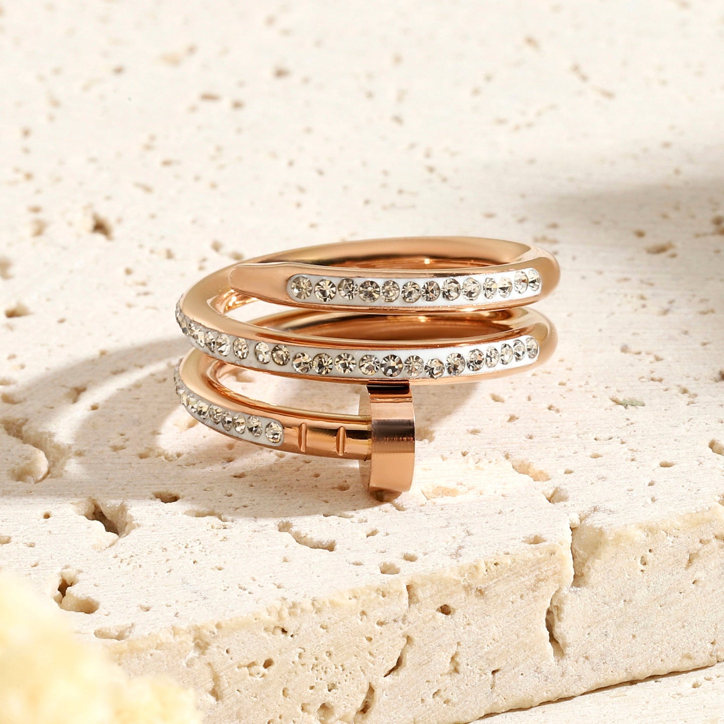Just A Nail Rose Gold Ring