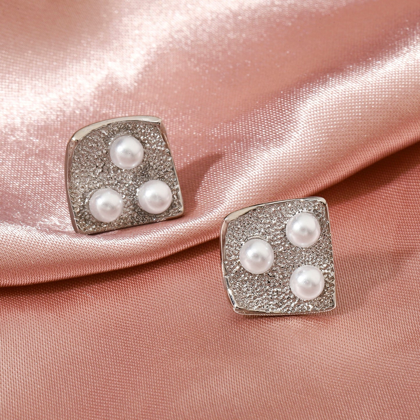 Mystic Moonbeam Earrings - Silver