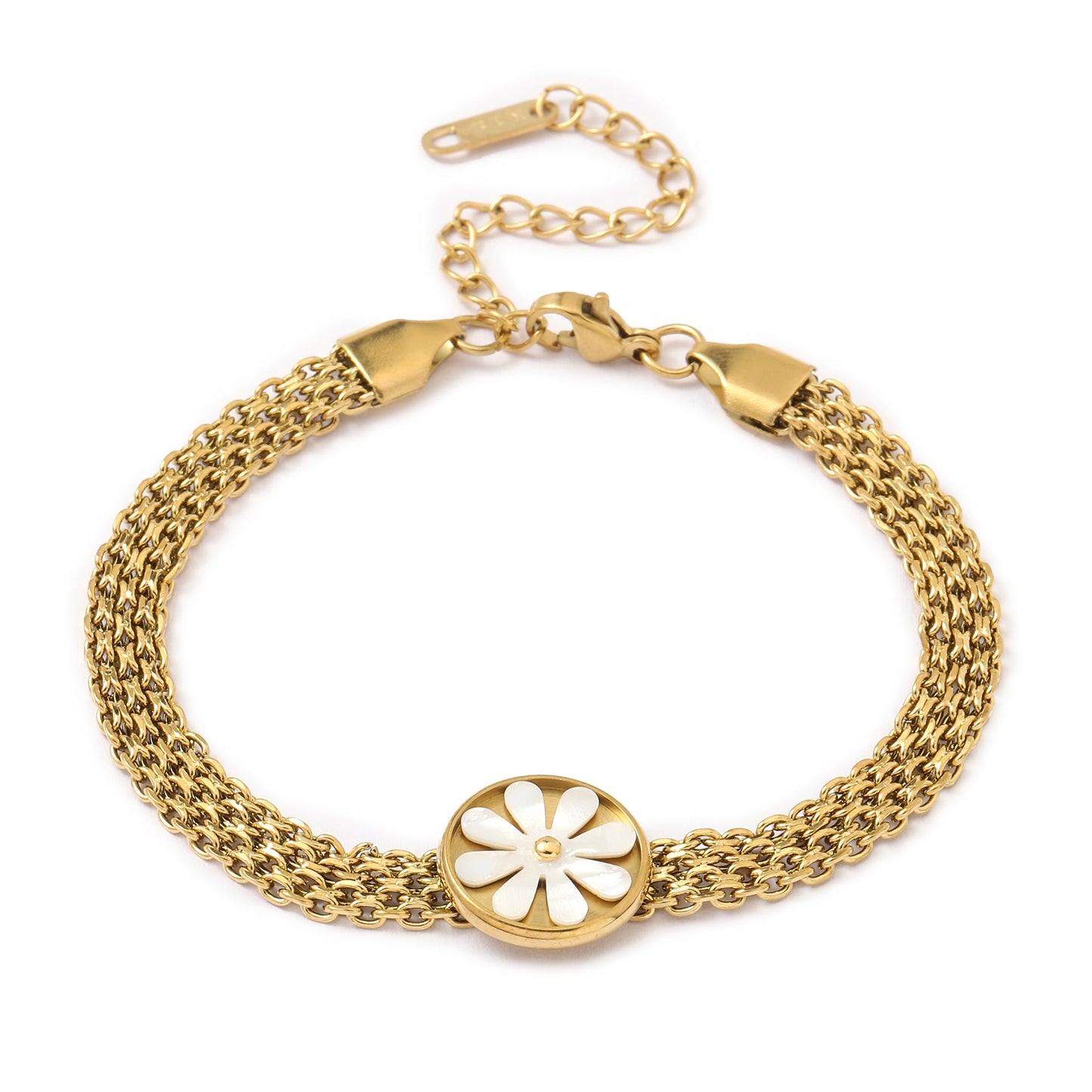 Quaint Flora Gold Bracelet