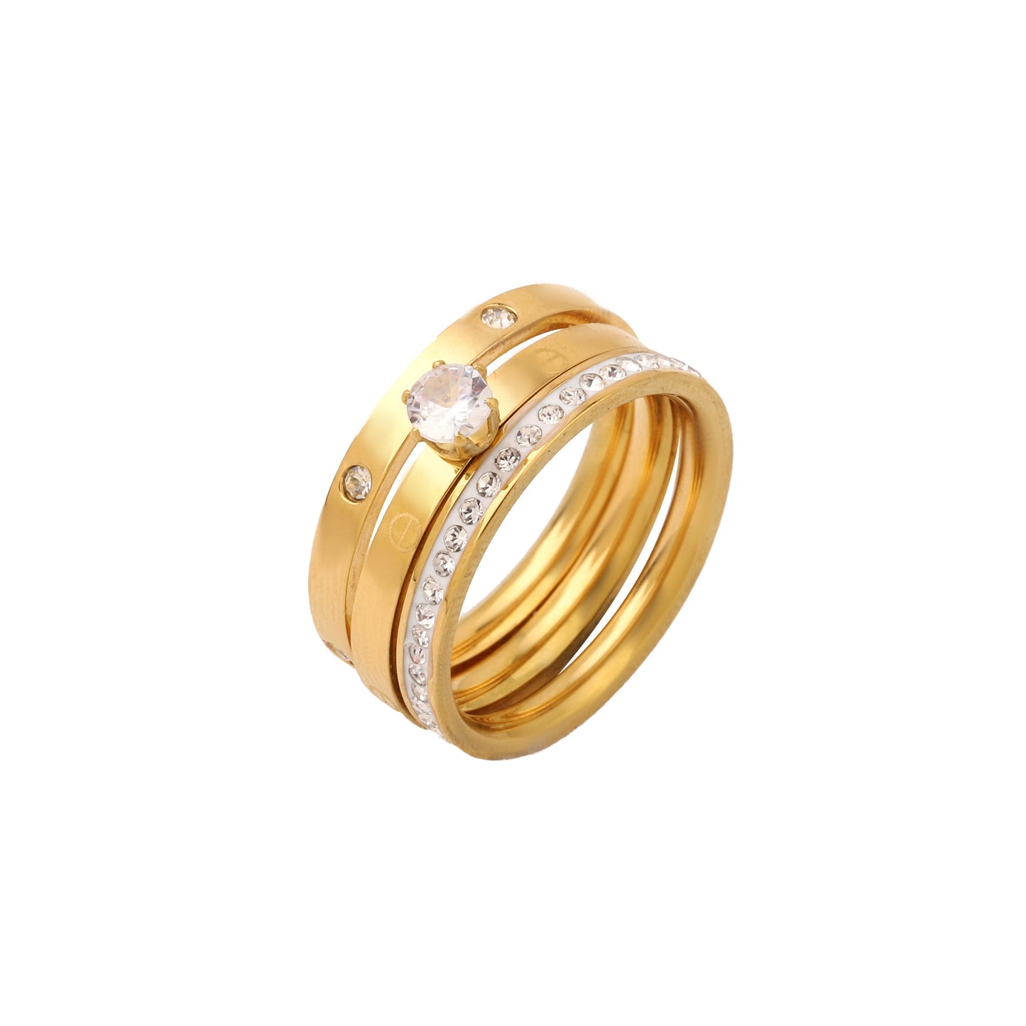Elysian Echo Gold Ring