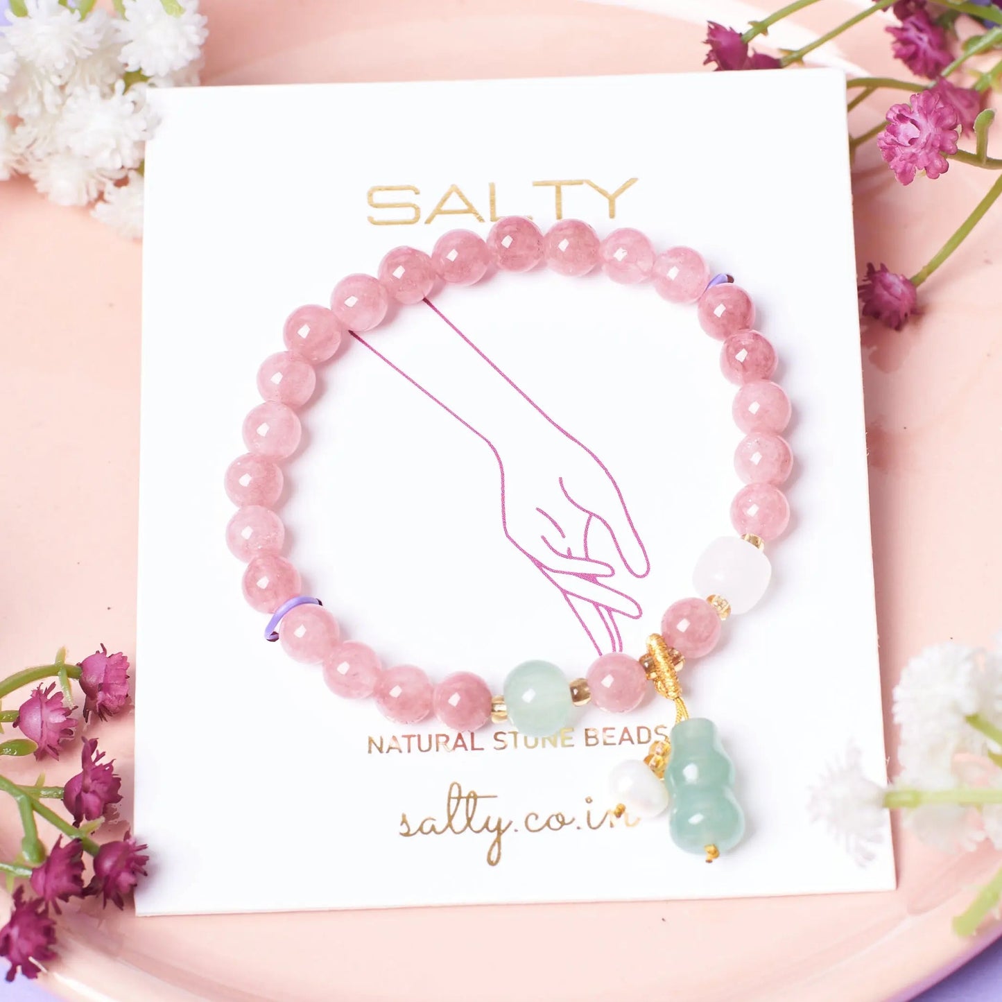 Indie Edge Beaded Band | Salty