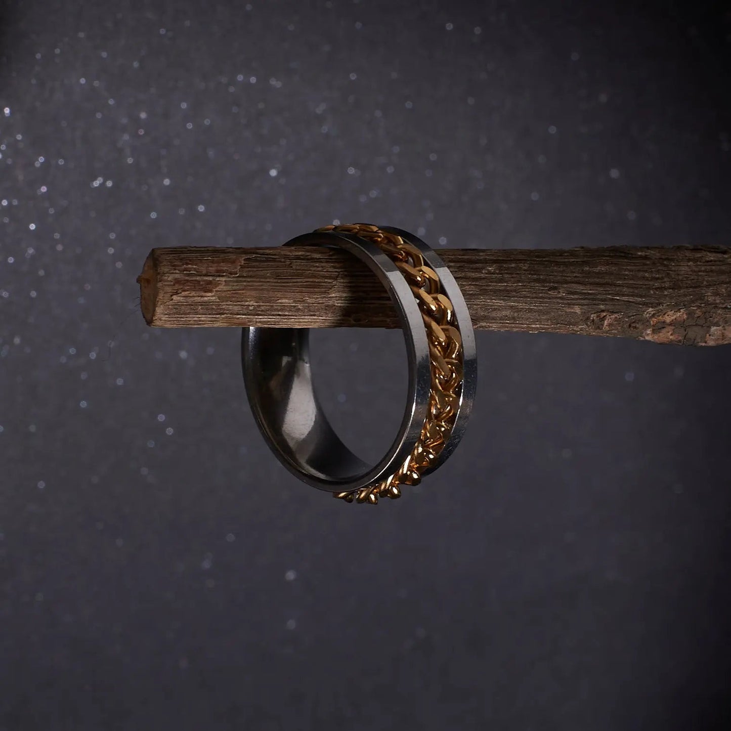 Jared Golden Chain Ring | Salty