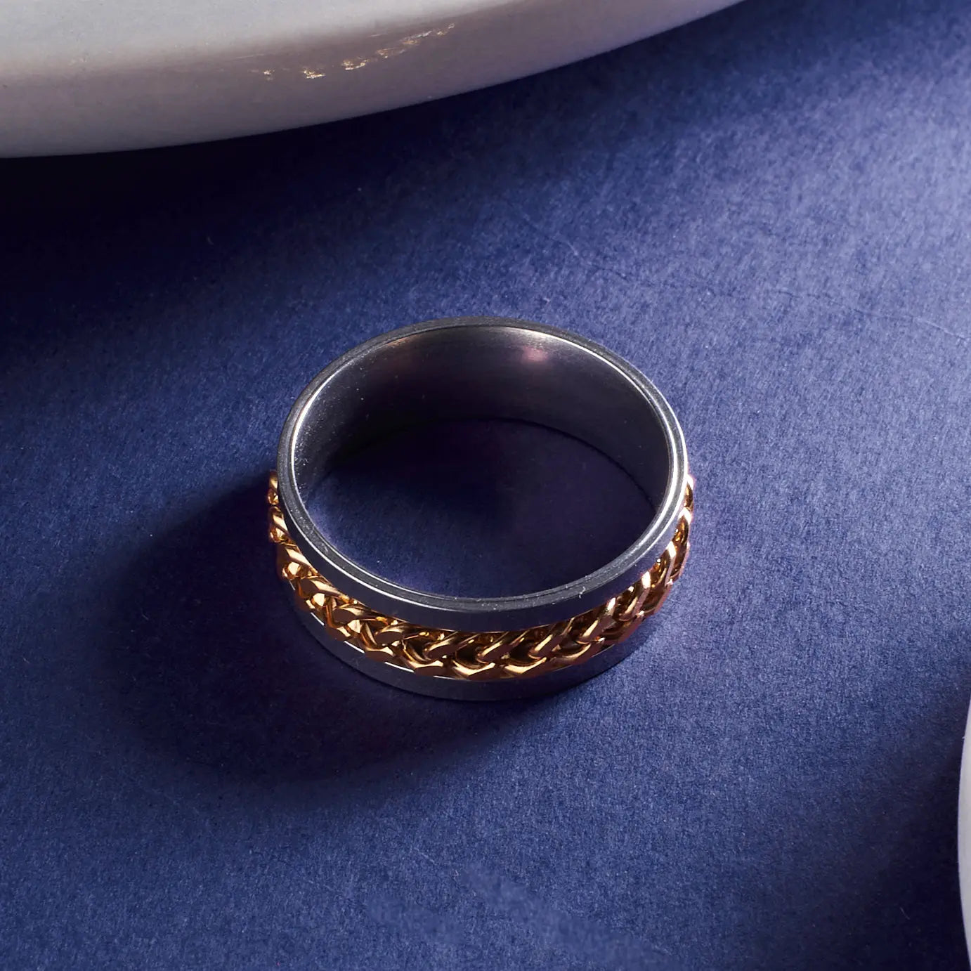 Jared Golden Chain Ring | Salty