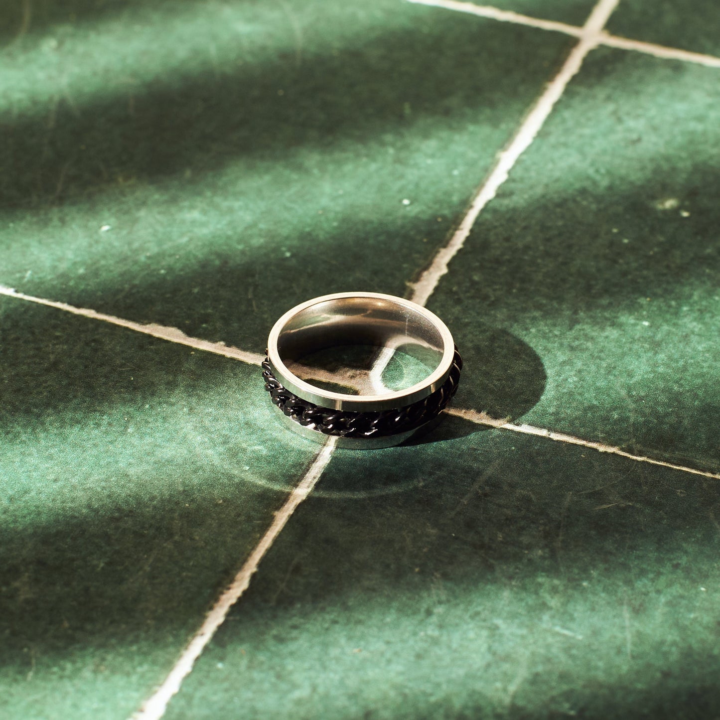 Jared Black Chain Ring | Salty