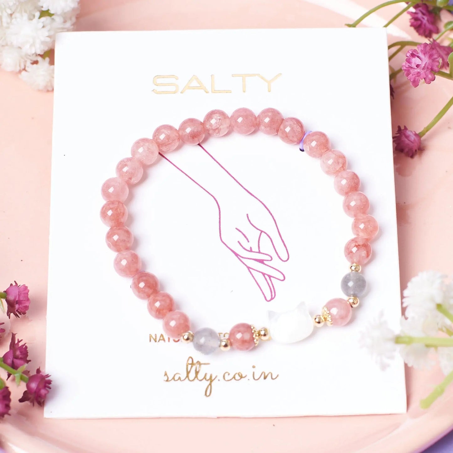 Kitty Beauty Beaded Band | Salty