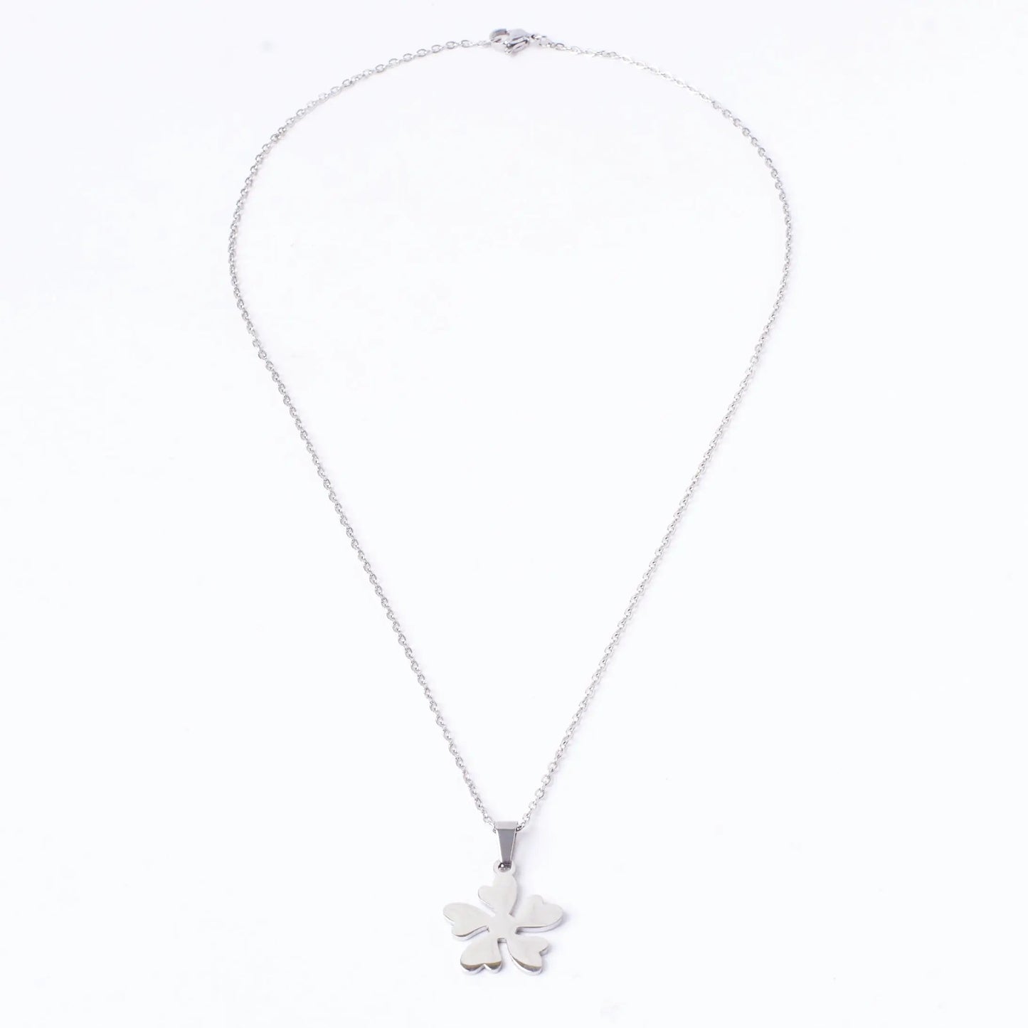 Leafy Loomed Silver Chain | Salty