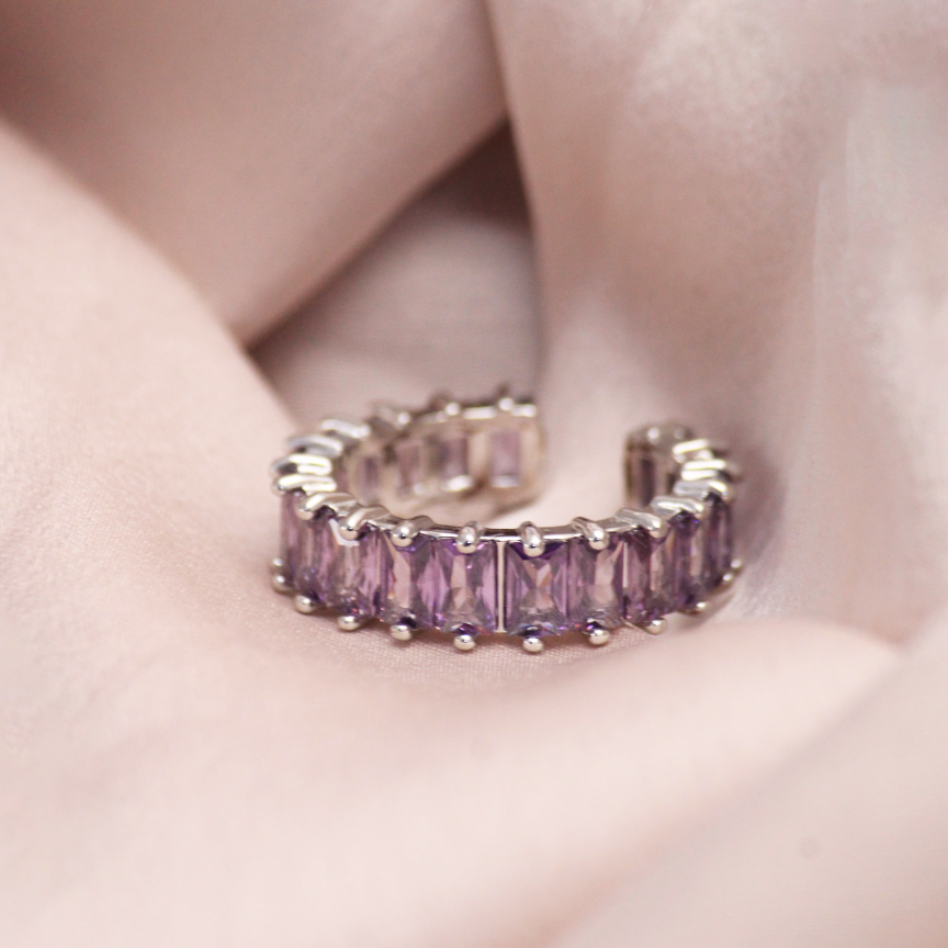 Lilac Tennis Ring