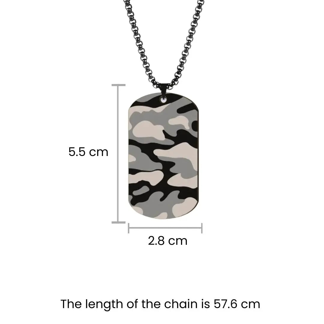 Lone Wolf Dog-Tag Chain | Salty