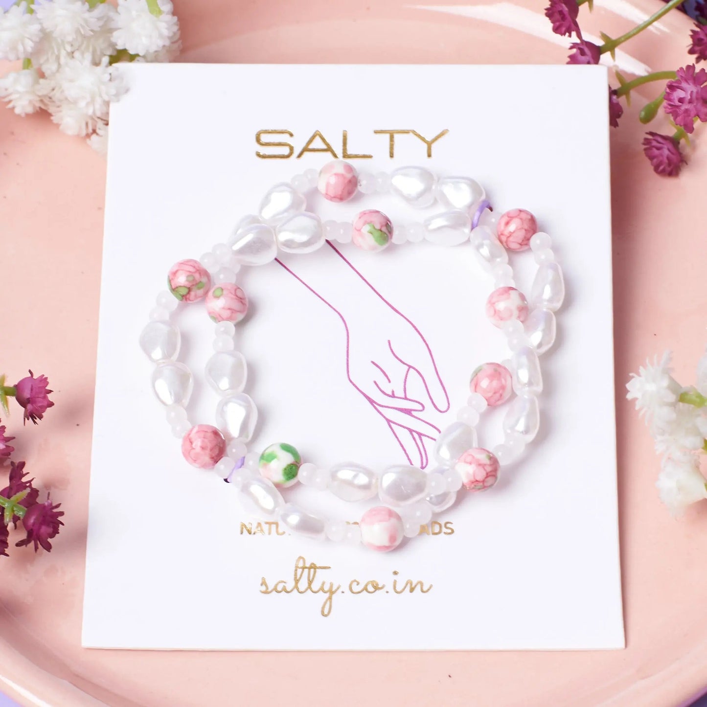 Lovely Wrap Beaded Band | Salty