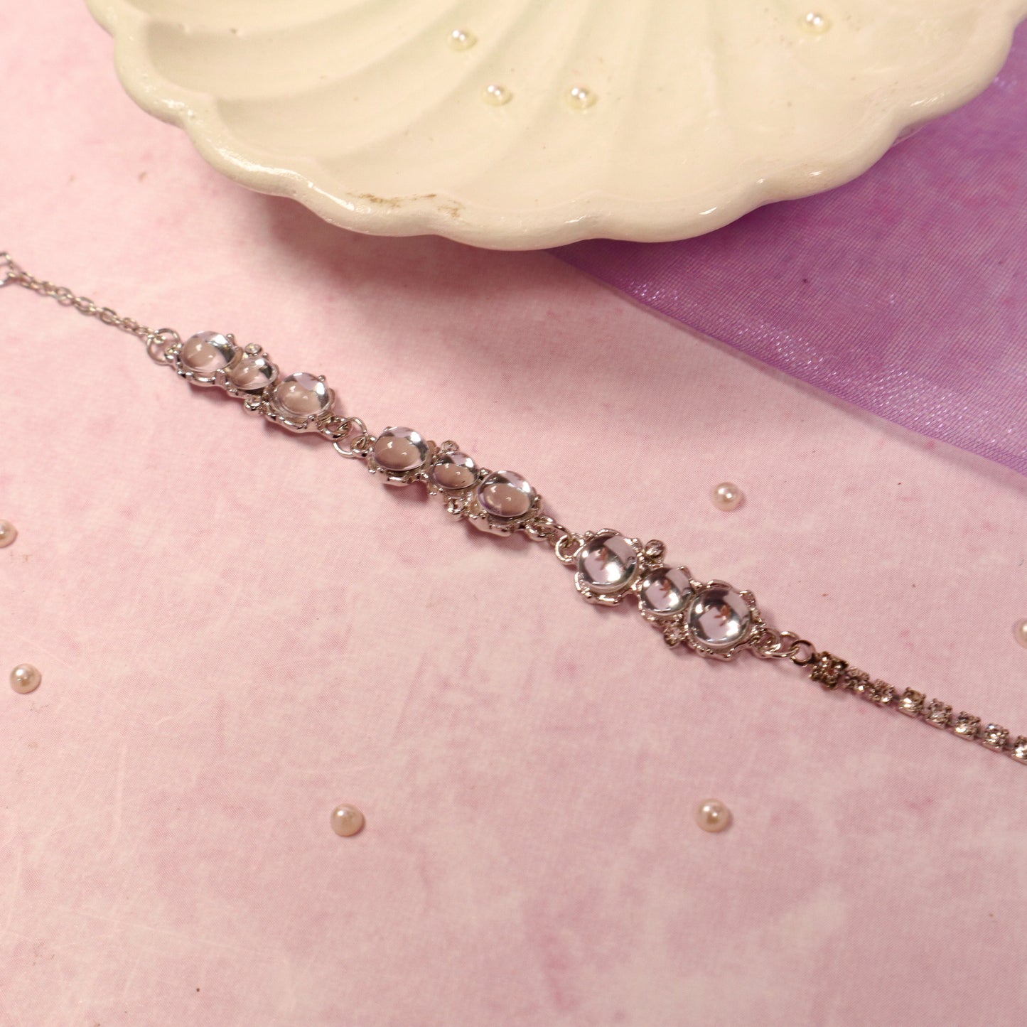 Luminous Diamonds Cascade Bracelet Salty