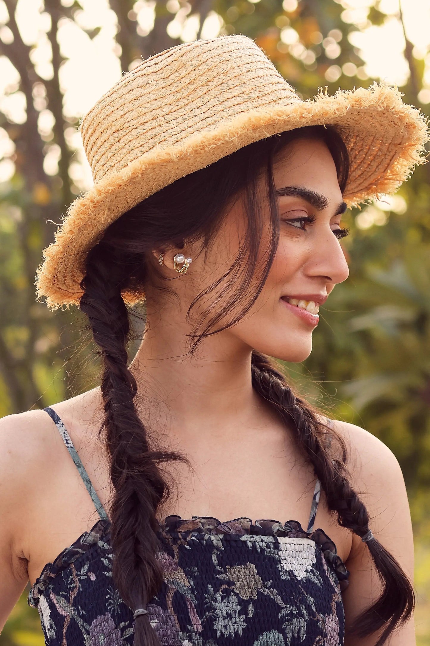 Luna Pearl Drop Earrings | Salty