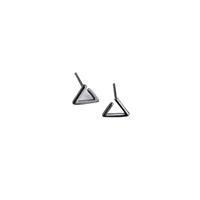 Obtuse Black Stud | Salty