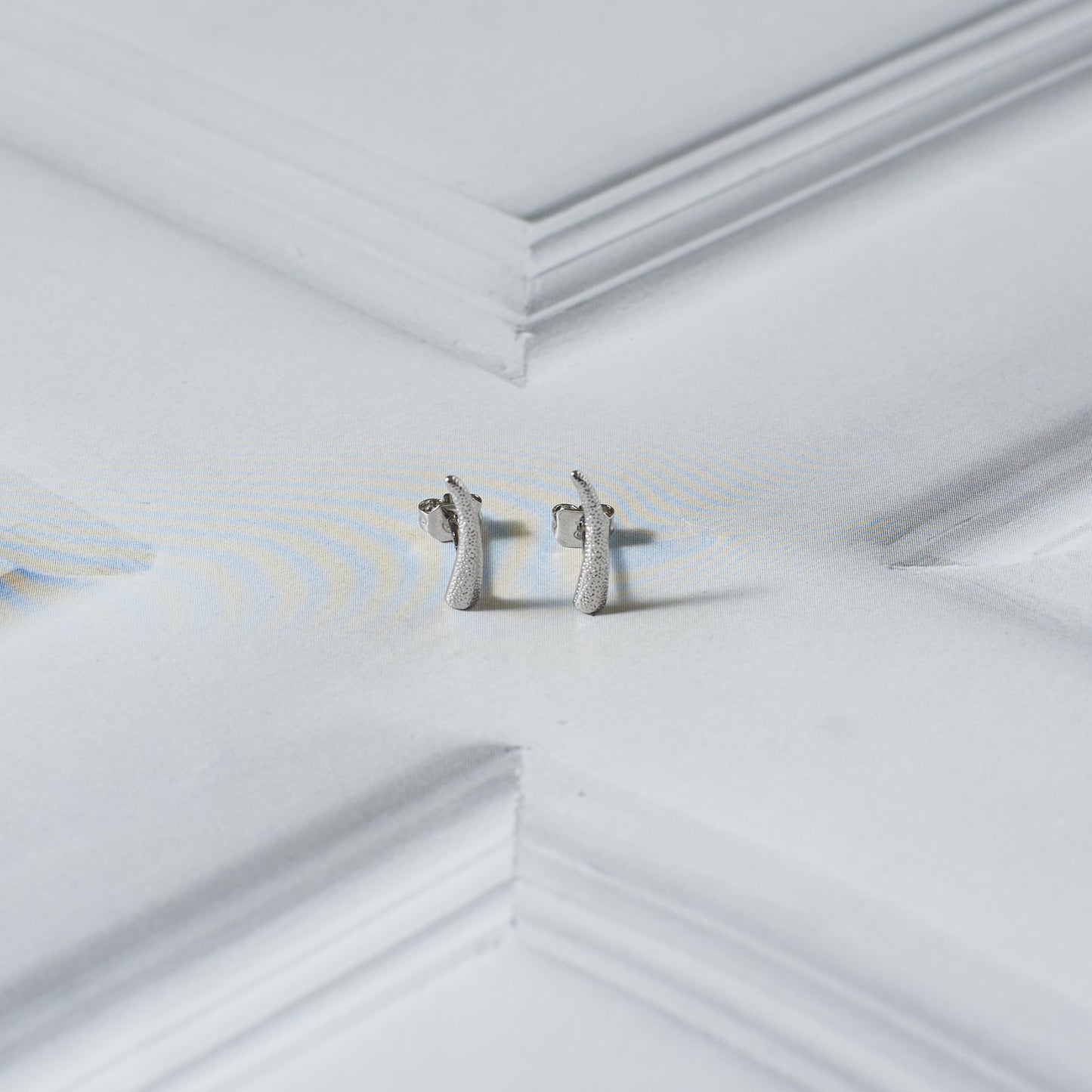 Iris Silver Studs | Salty