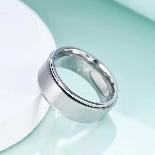 Cool Dude Plain Silver Ring | Salty