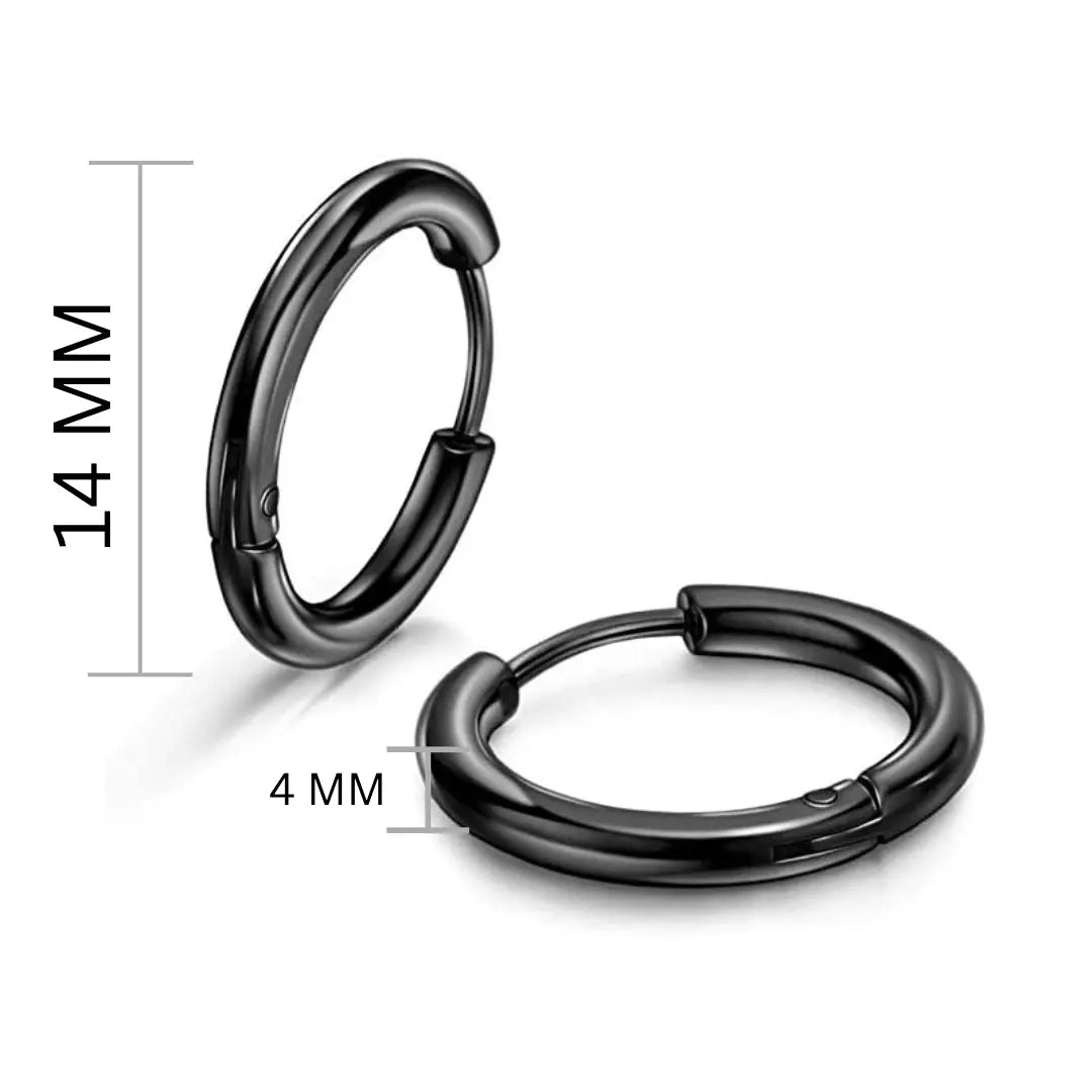 Midas Black Earrings | Salty
