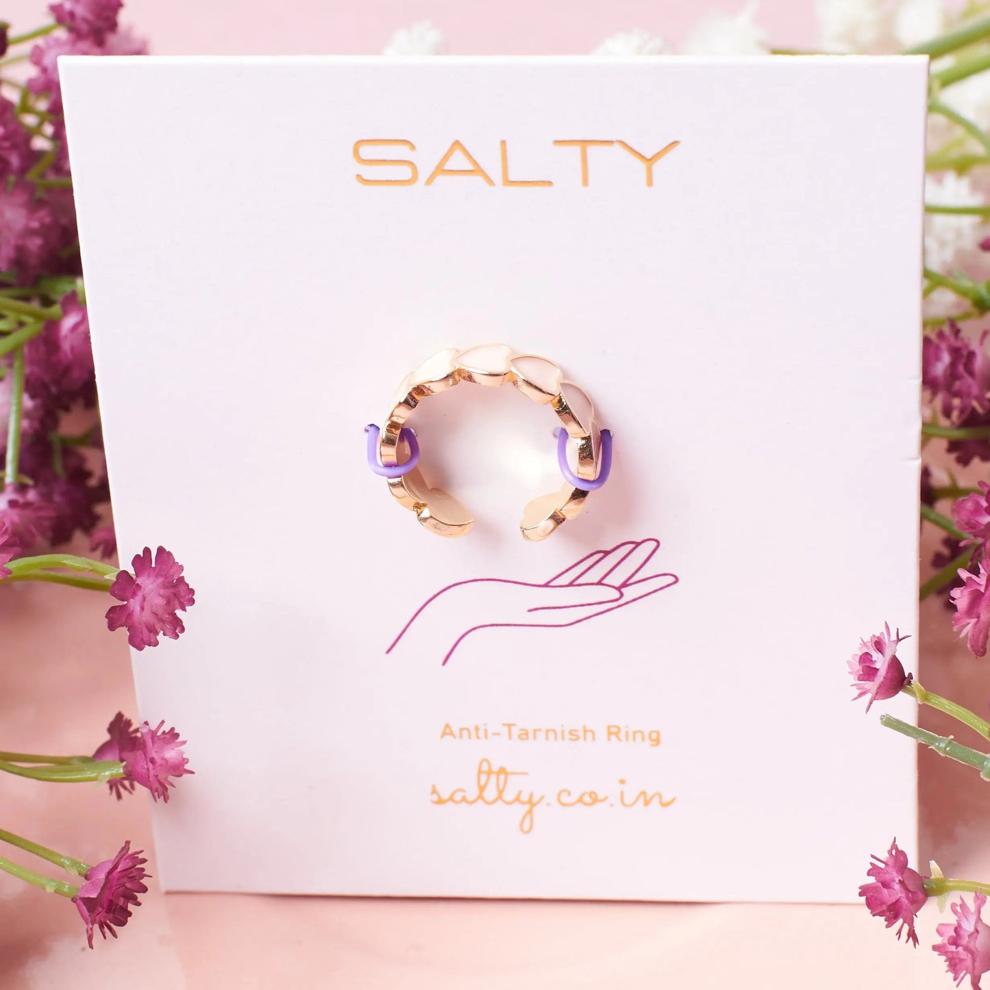 Mocha Me Hearts Ring | Salty