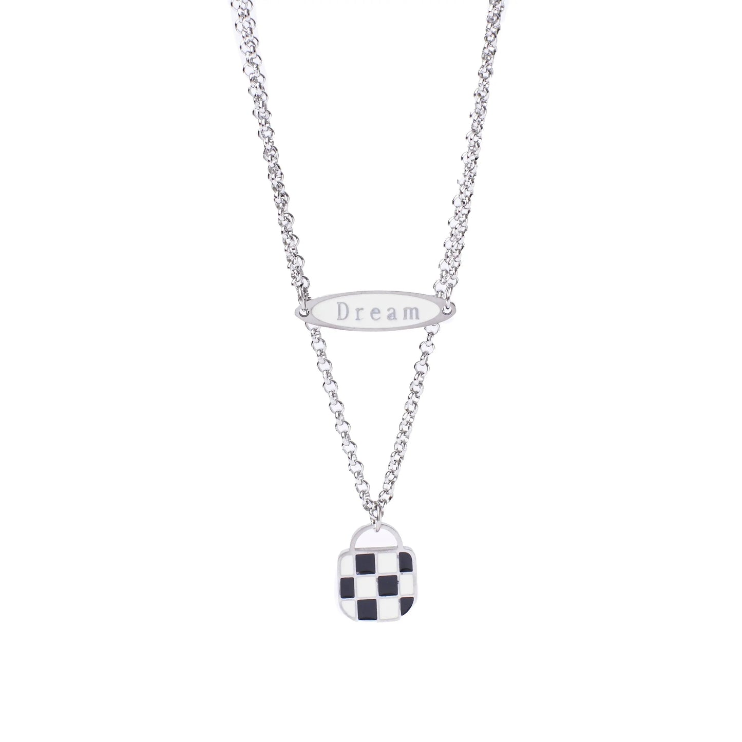 Monochromatic Marvel Silver Chain | Salty