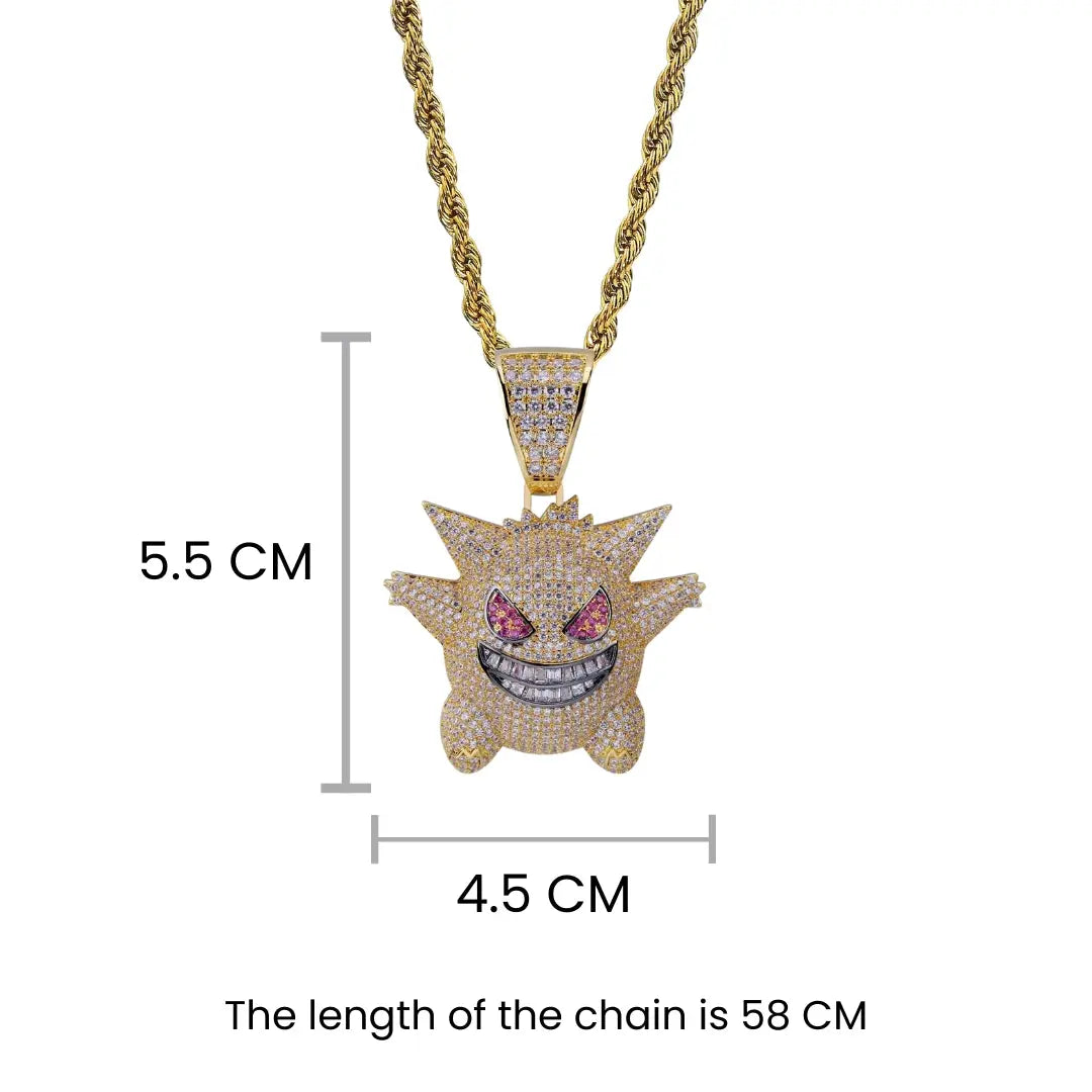 Monstrous Marvel Golden Pendant | Salty