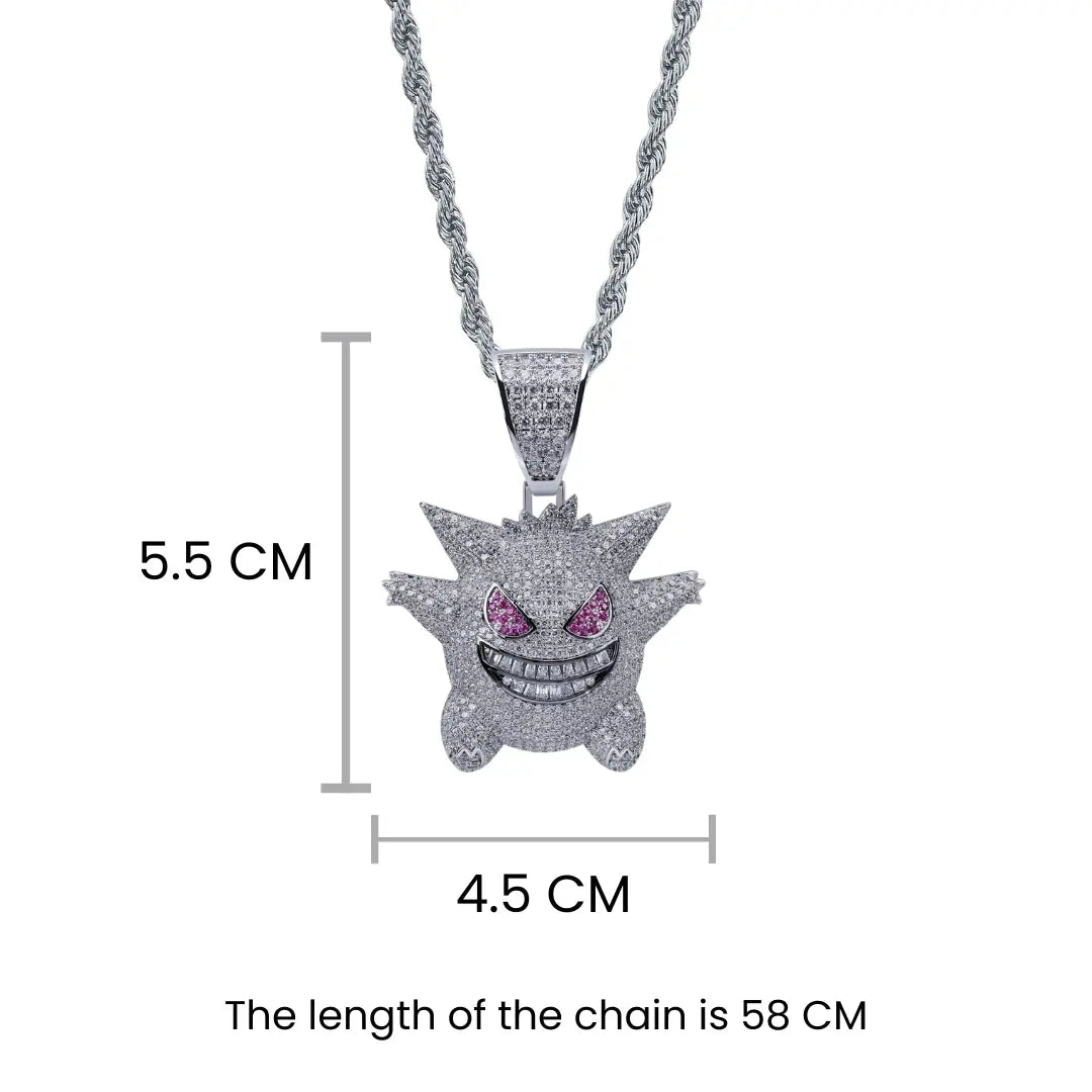 Monstrous Marvel Silver Pendant | Salty