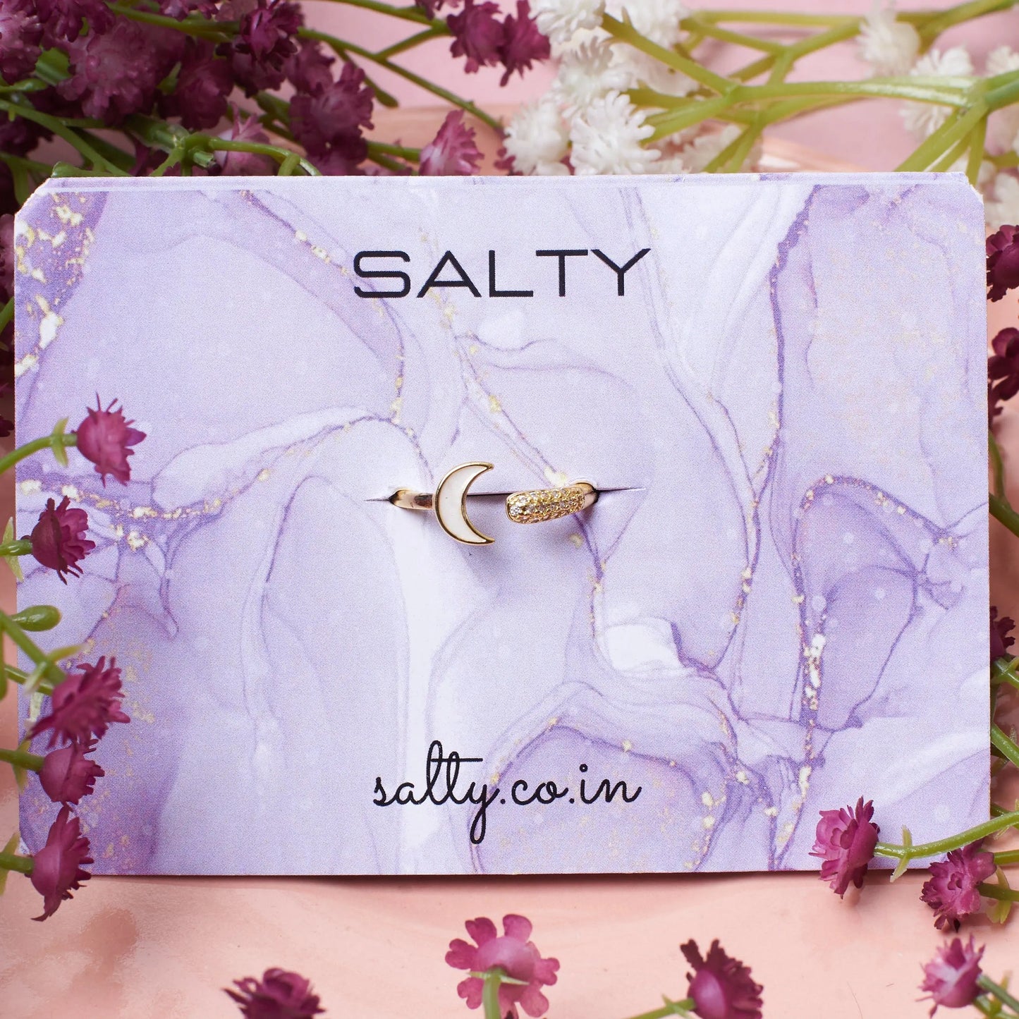 Moonshadow Charm Ring | Salty