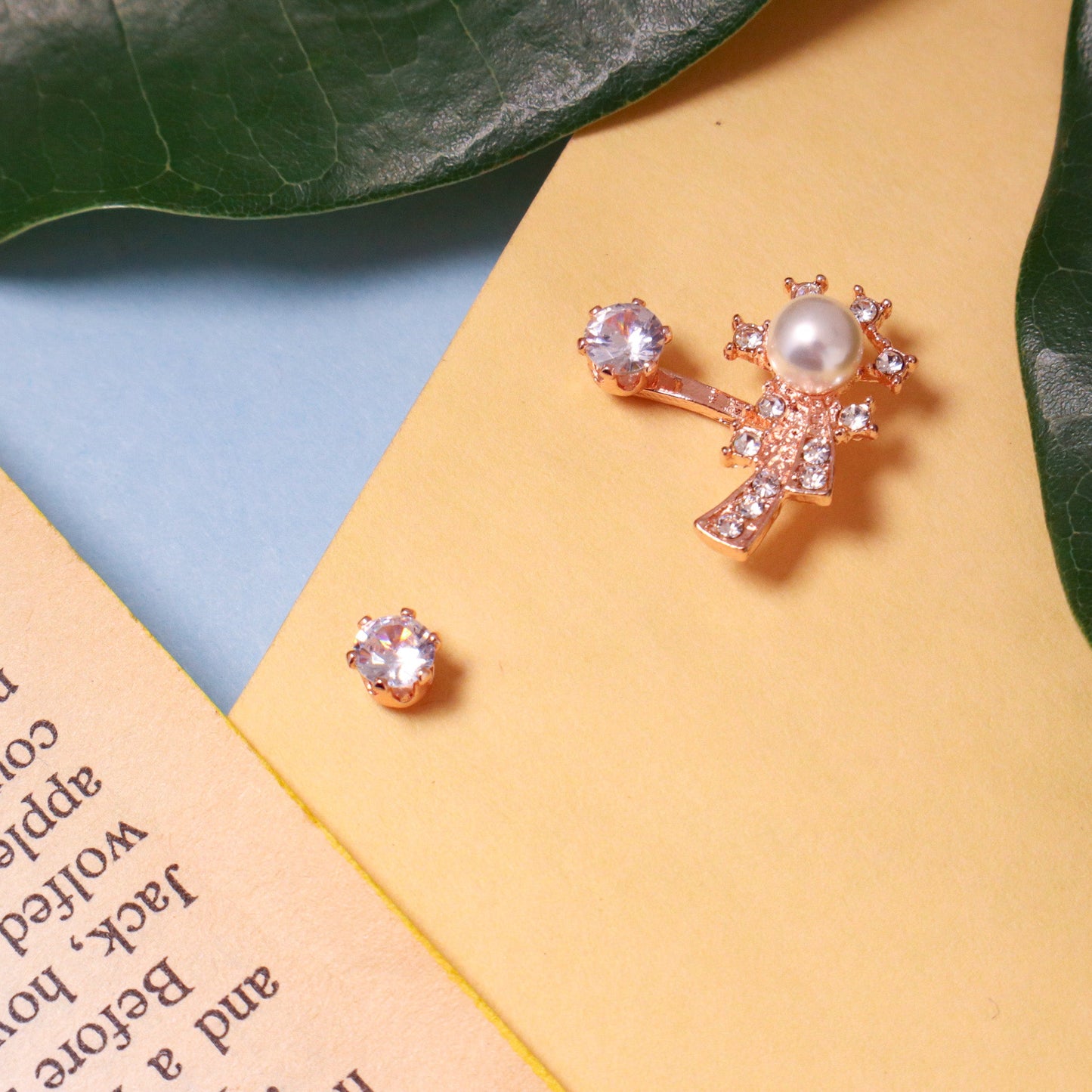 Morning Dream Pearly Earring (2in1)
