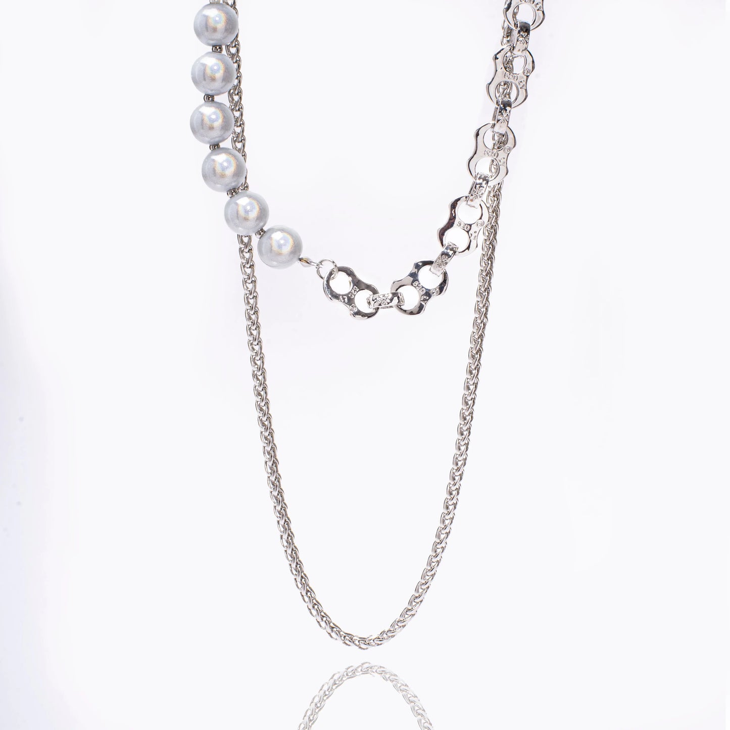 Mystic Moonstone Layered Chain | Salty