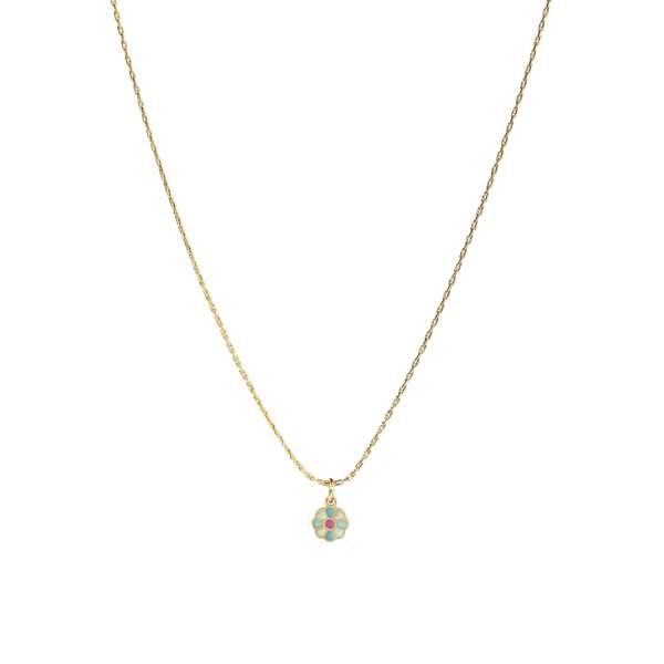 Summer Flower Gold Necklace