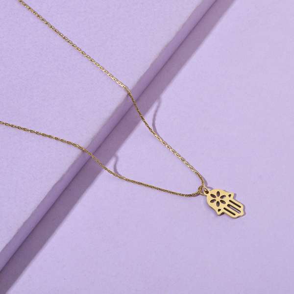 Yearn Peachy Gold Necklace