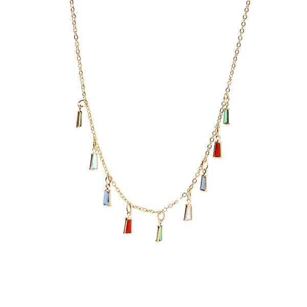 Gleam Tassel Necklace