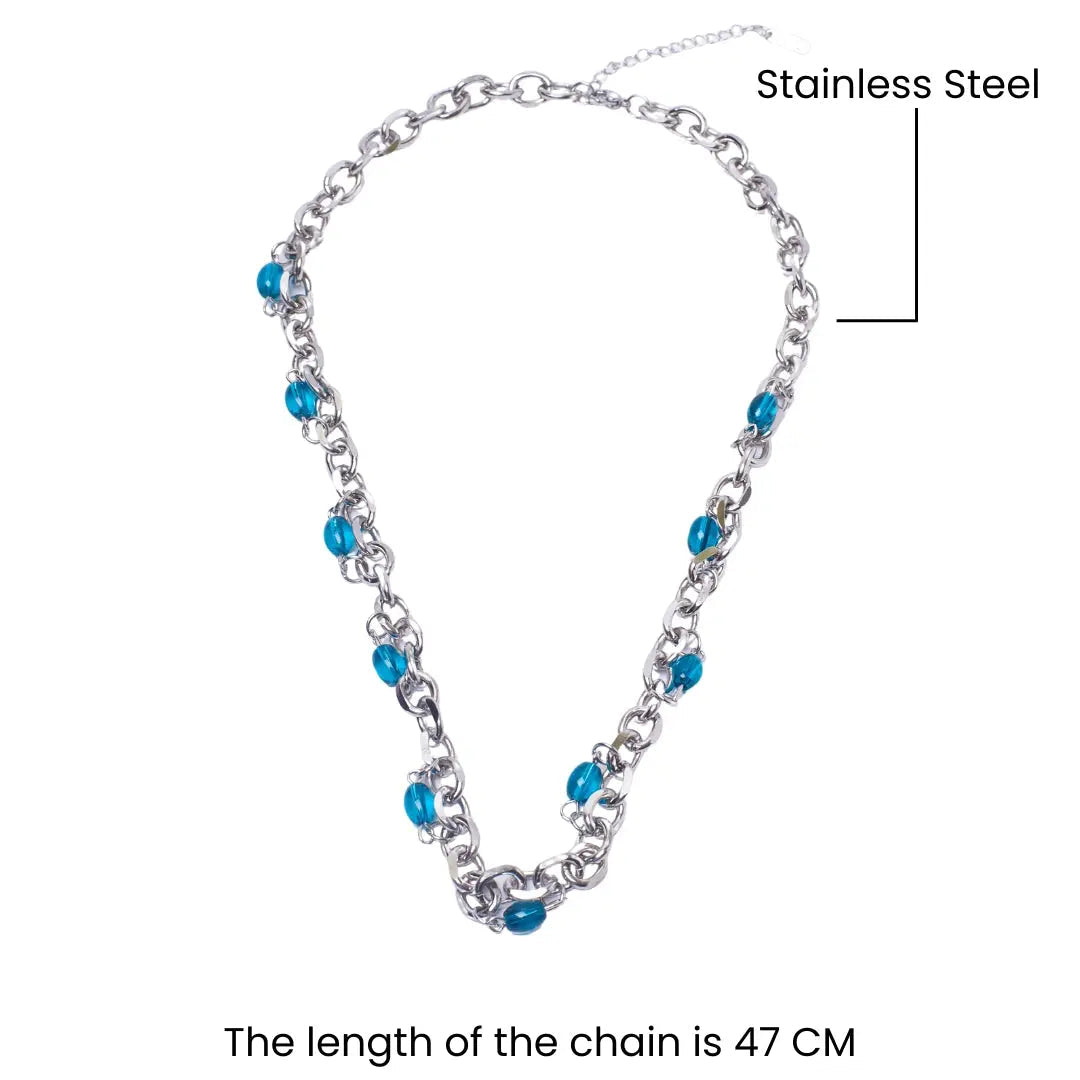 Nautical Blue Bead Chain | Salty