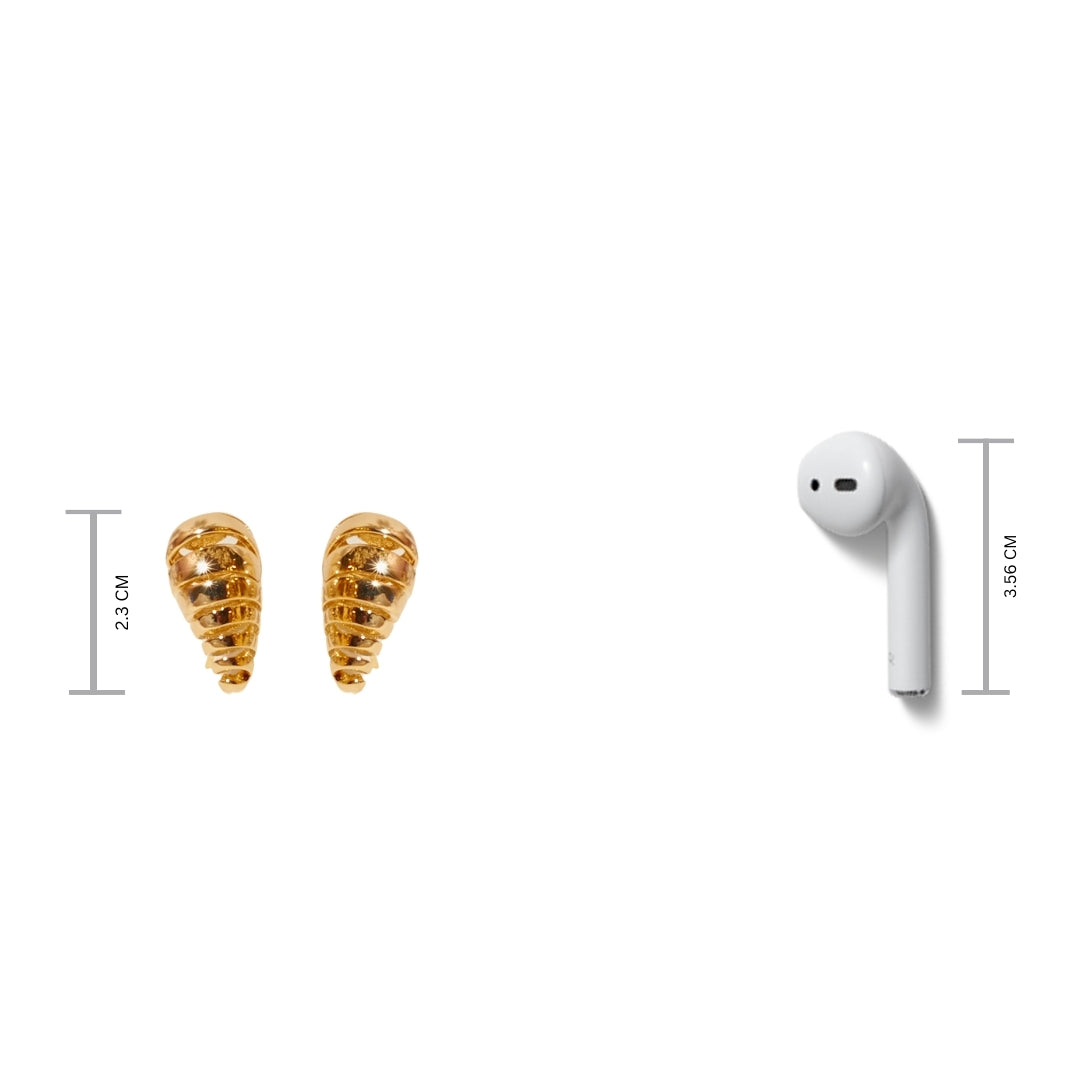 North Star Golden Earrings Salty