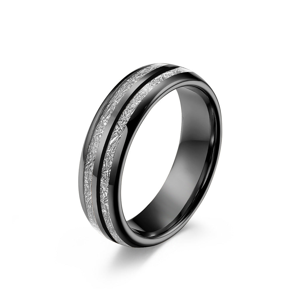 Black Engraved Minimal Band | Salty
