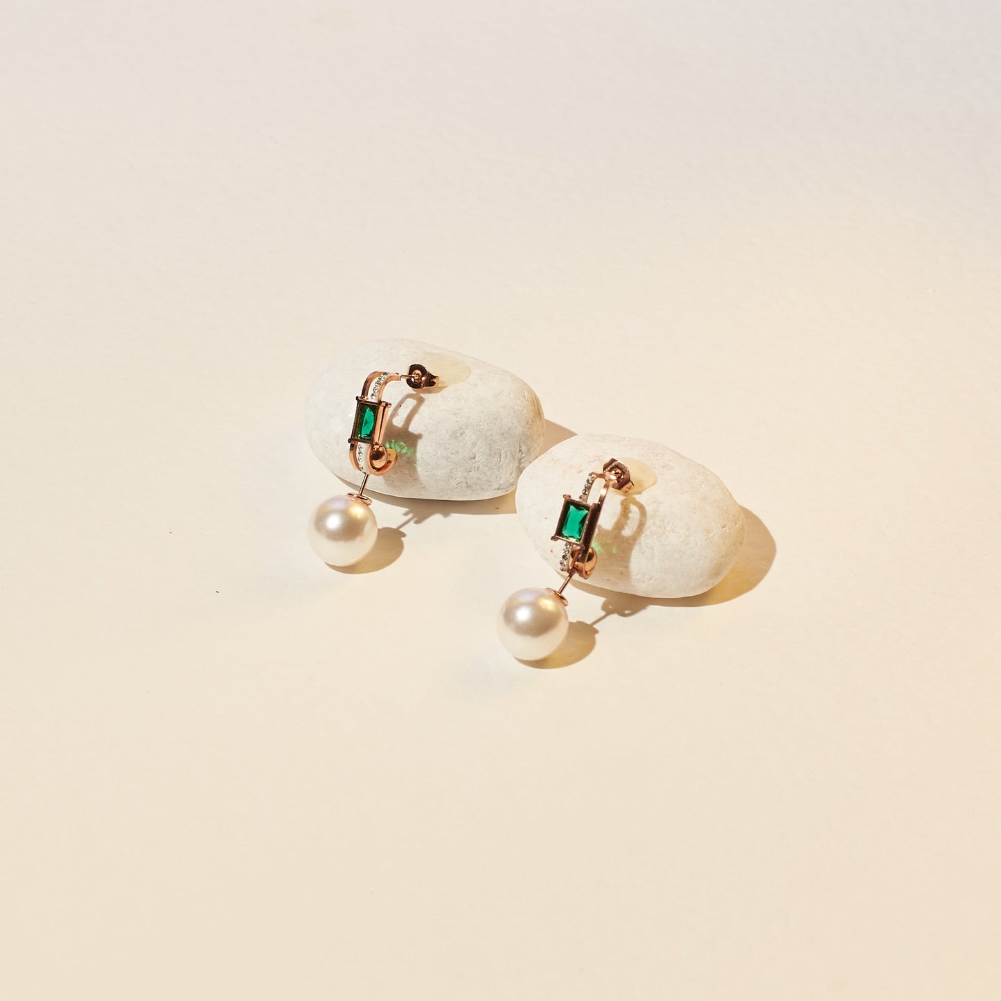 Pearl Dewdrop Earrings Salty