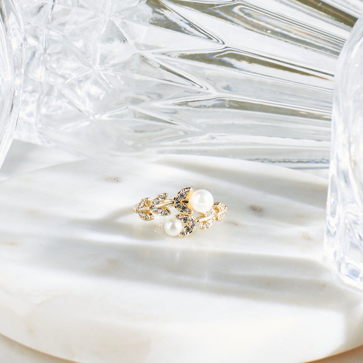 Picture Perfect Pearl Ring Salty