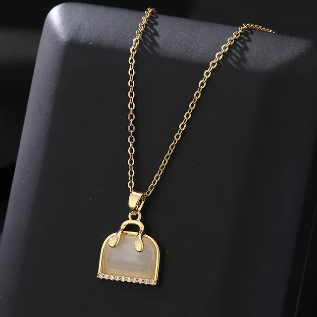 Pocket Bling Necklace Salty