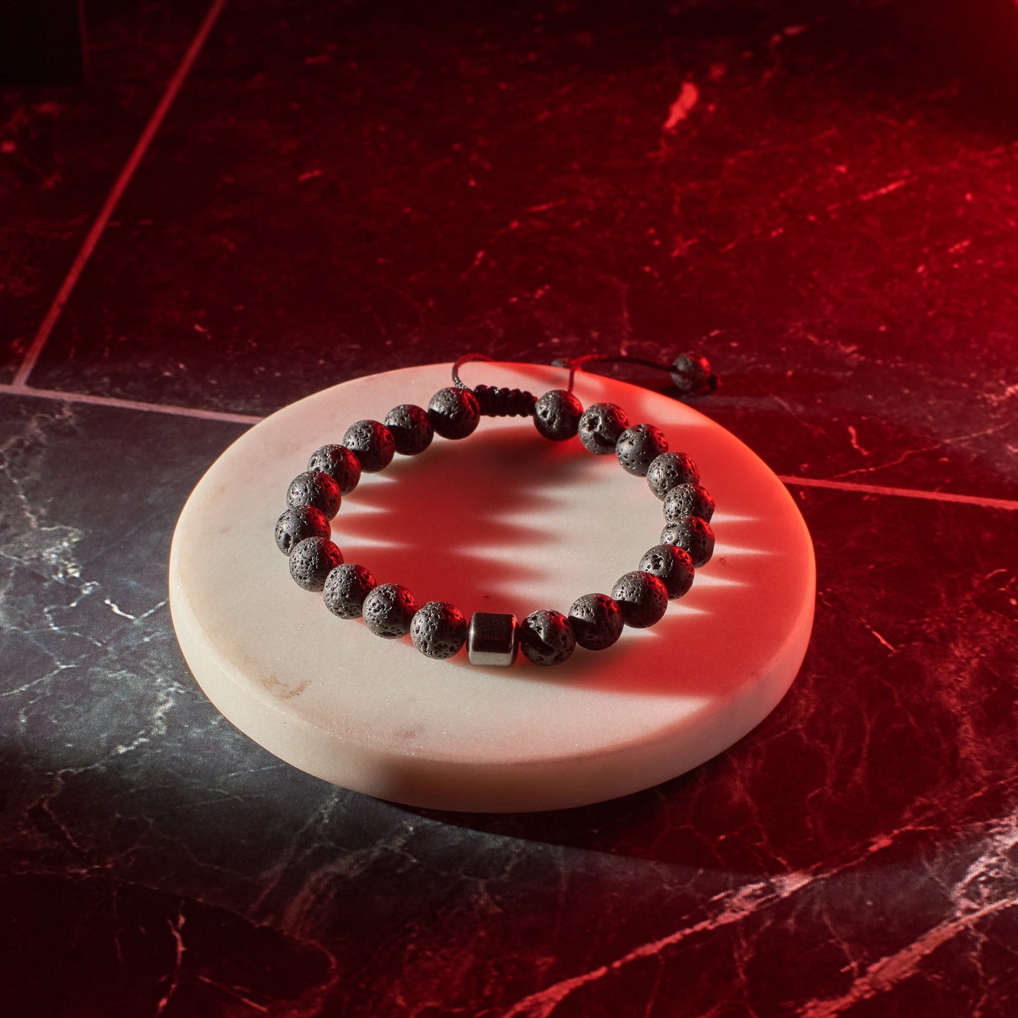 Presidential Beaded Black Bracelet | Salty