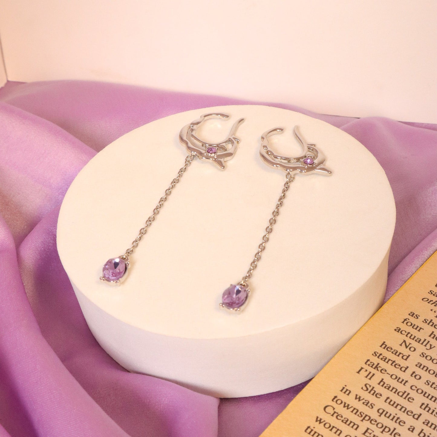 Pretty Violet Long Cuffs