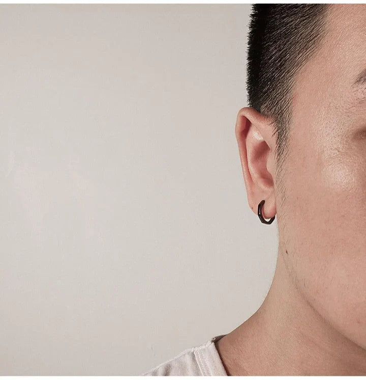 Titan Twists Black Earrings | Salty