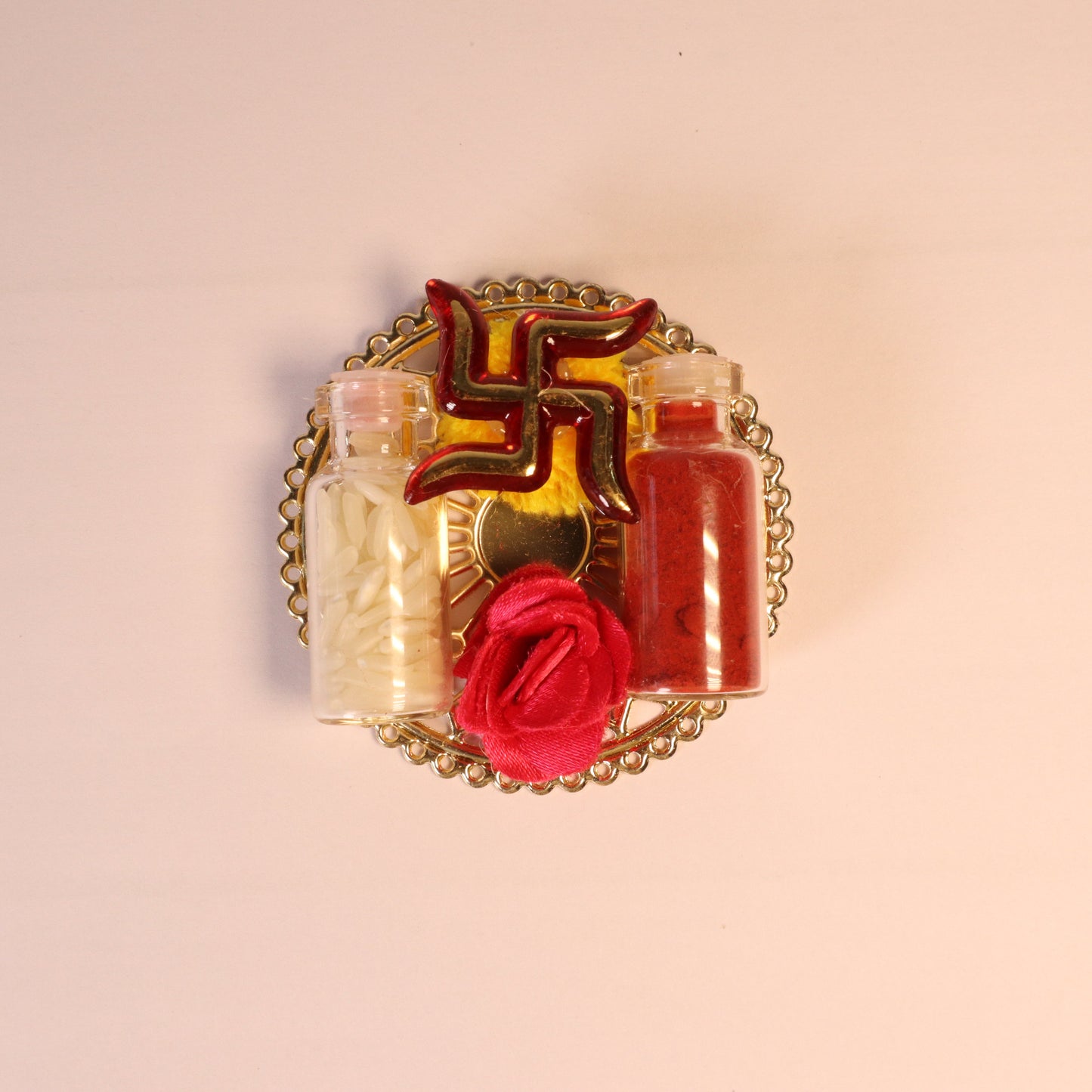 Blushing Warder Rakhi Gift Box For Sister Salty