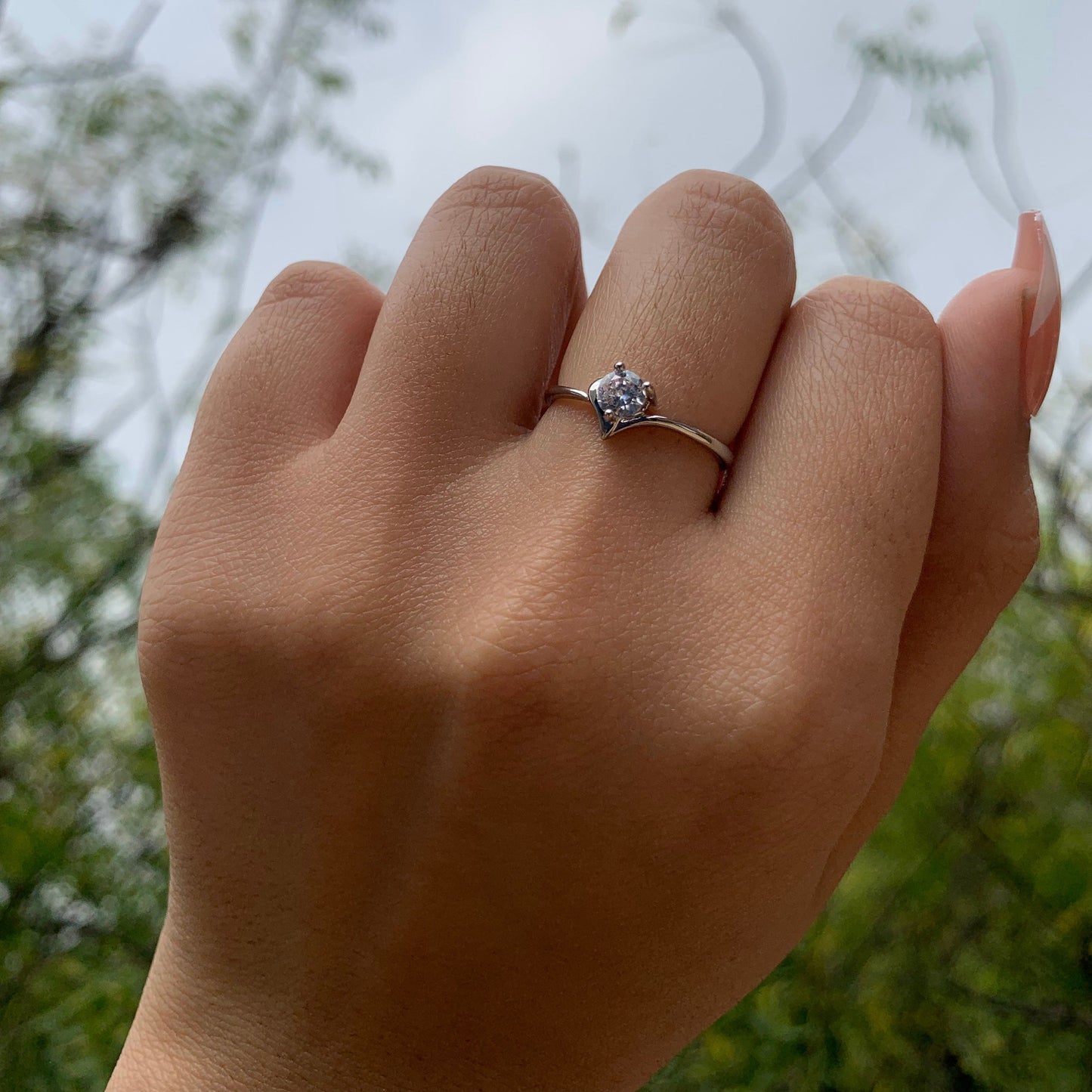 Ravishing Gem Silver Ring