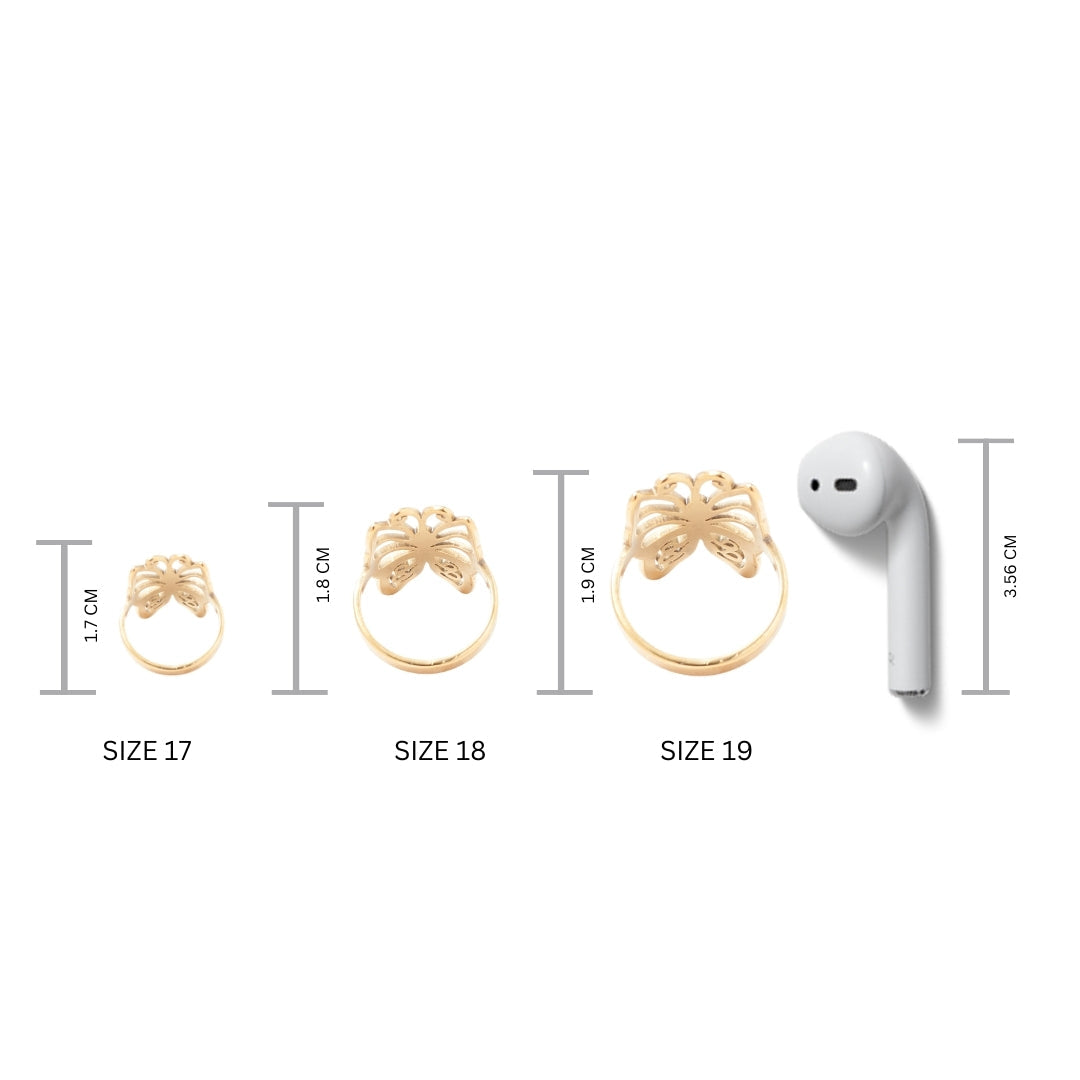 Retro Wingspan Ring Salty