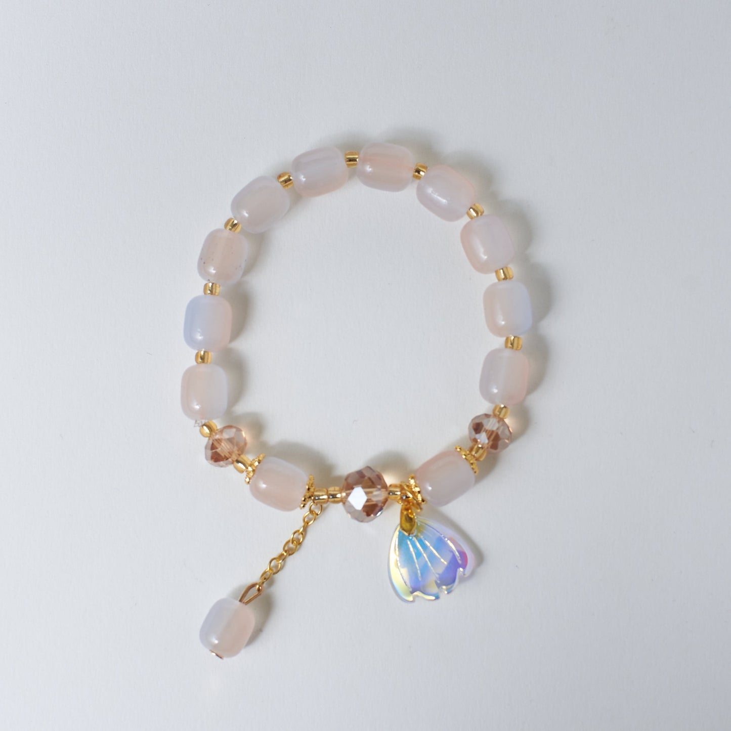 Rhodonite Heart Healing Bracelet Salty