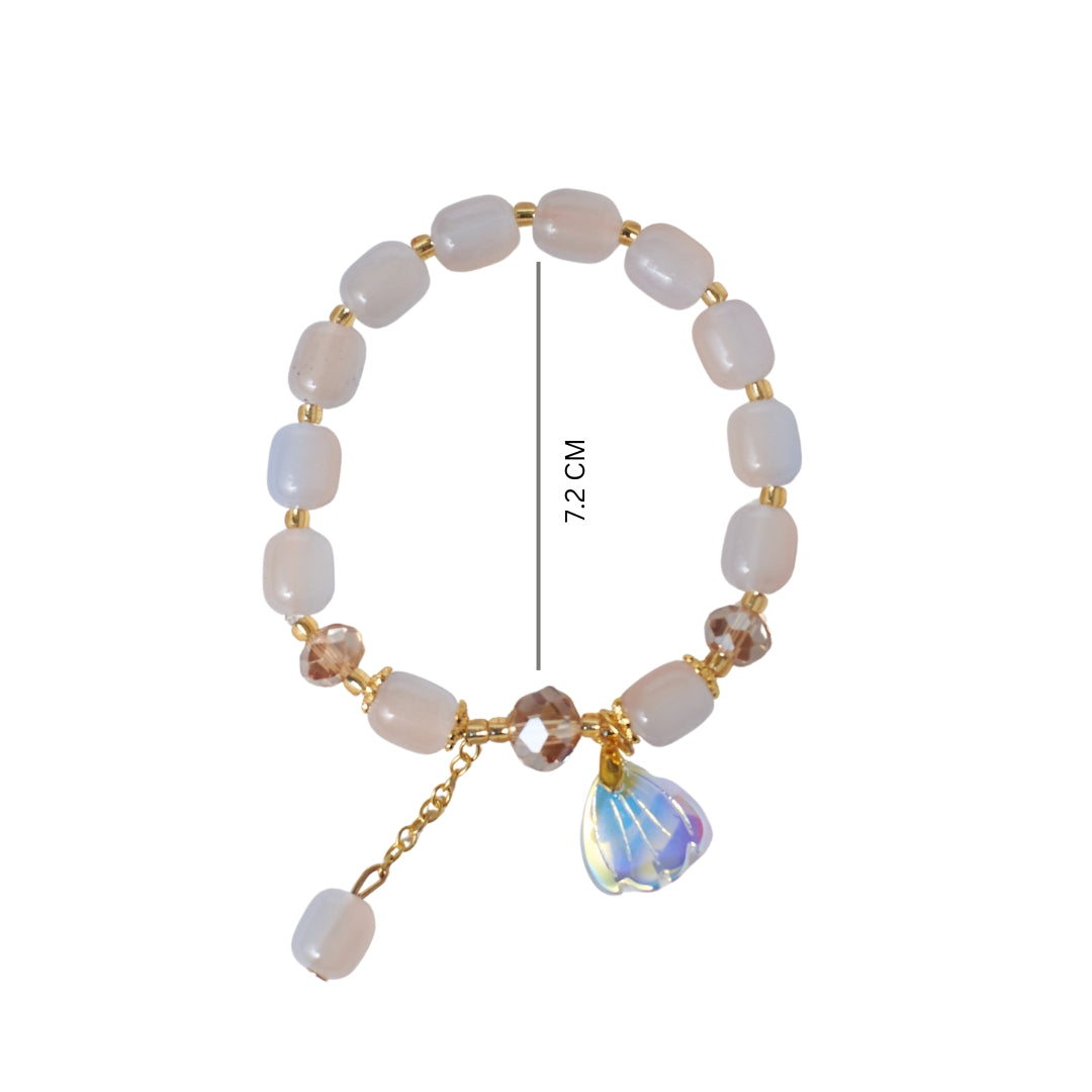 Rhodonite Heart Healing Bracelet | Salty