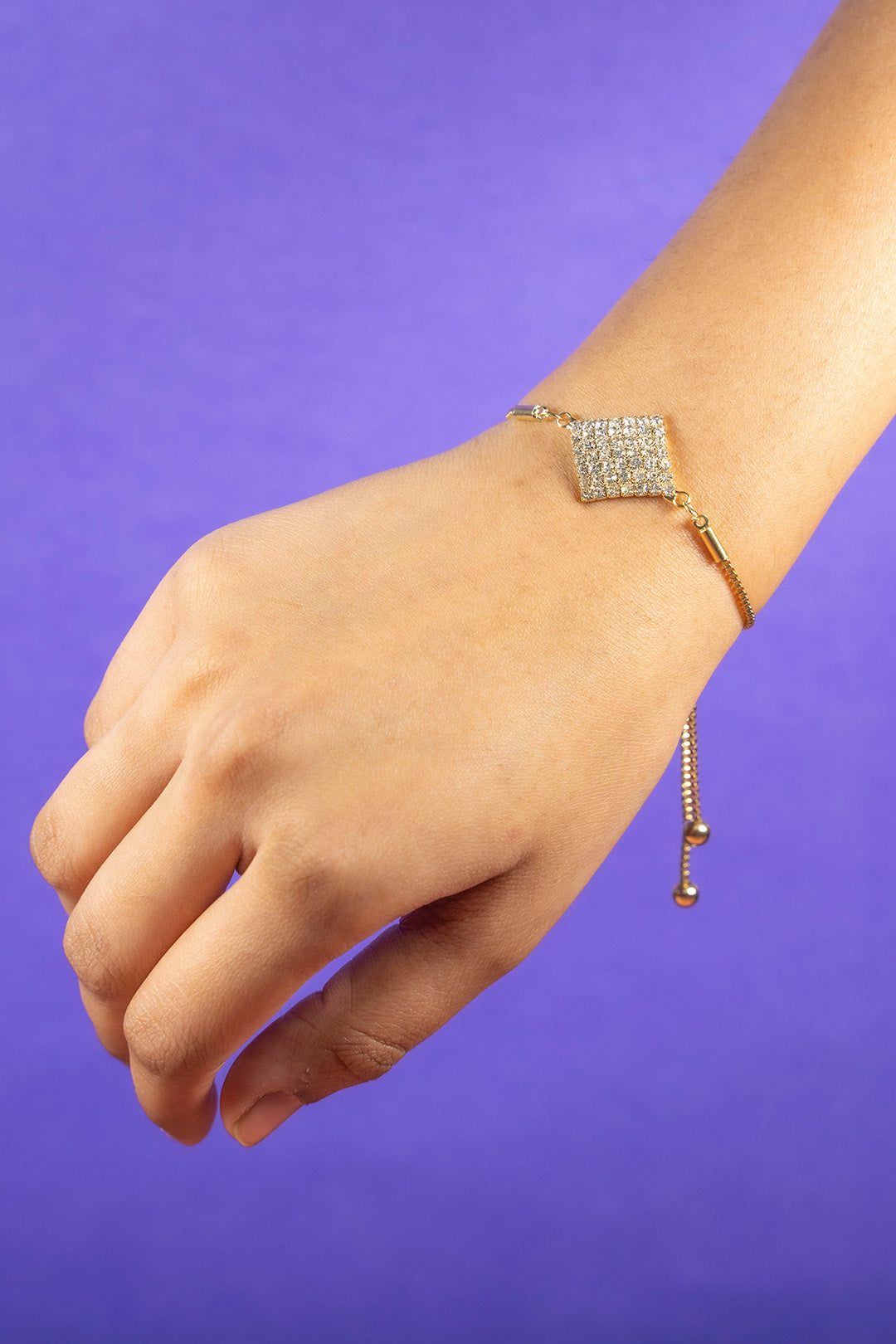 Rhombus Gold Bracelet