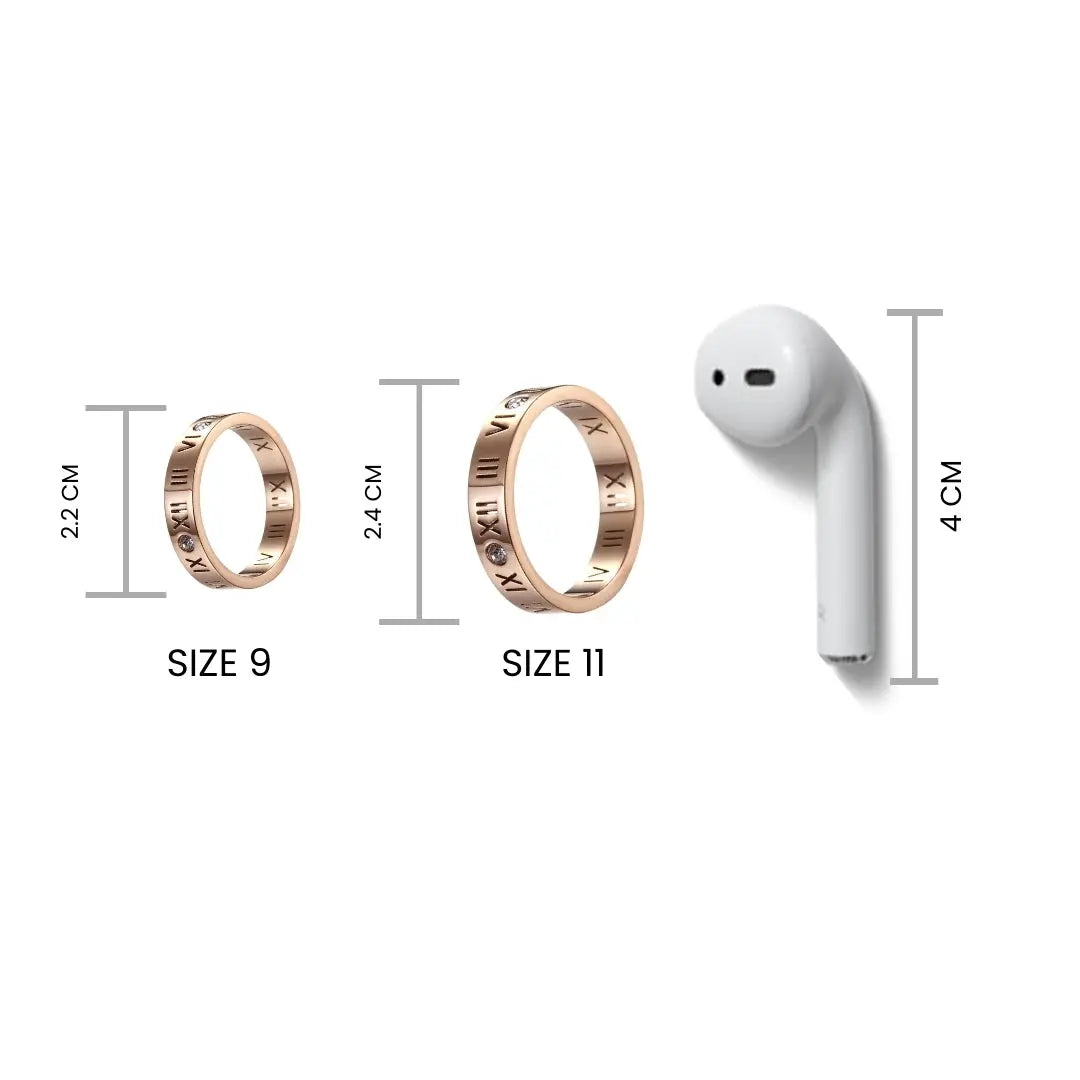 Roman Angels Rose Gold Band | Salty