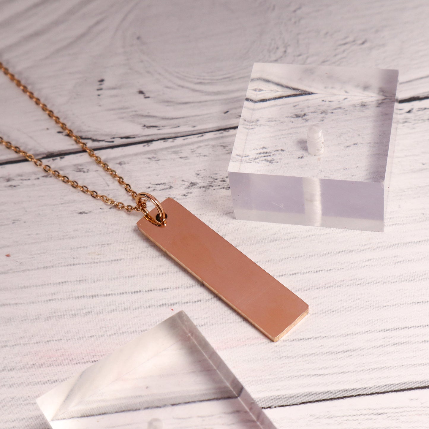 Rose Gold Elegance Necklace Salty