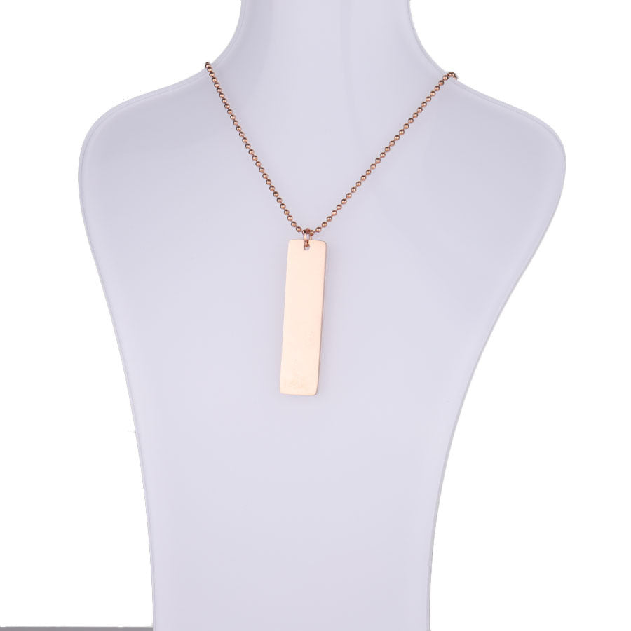 Rose Gold Elegance Necklace Salty