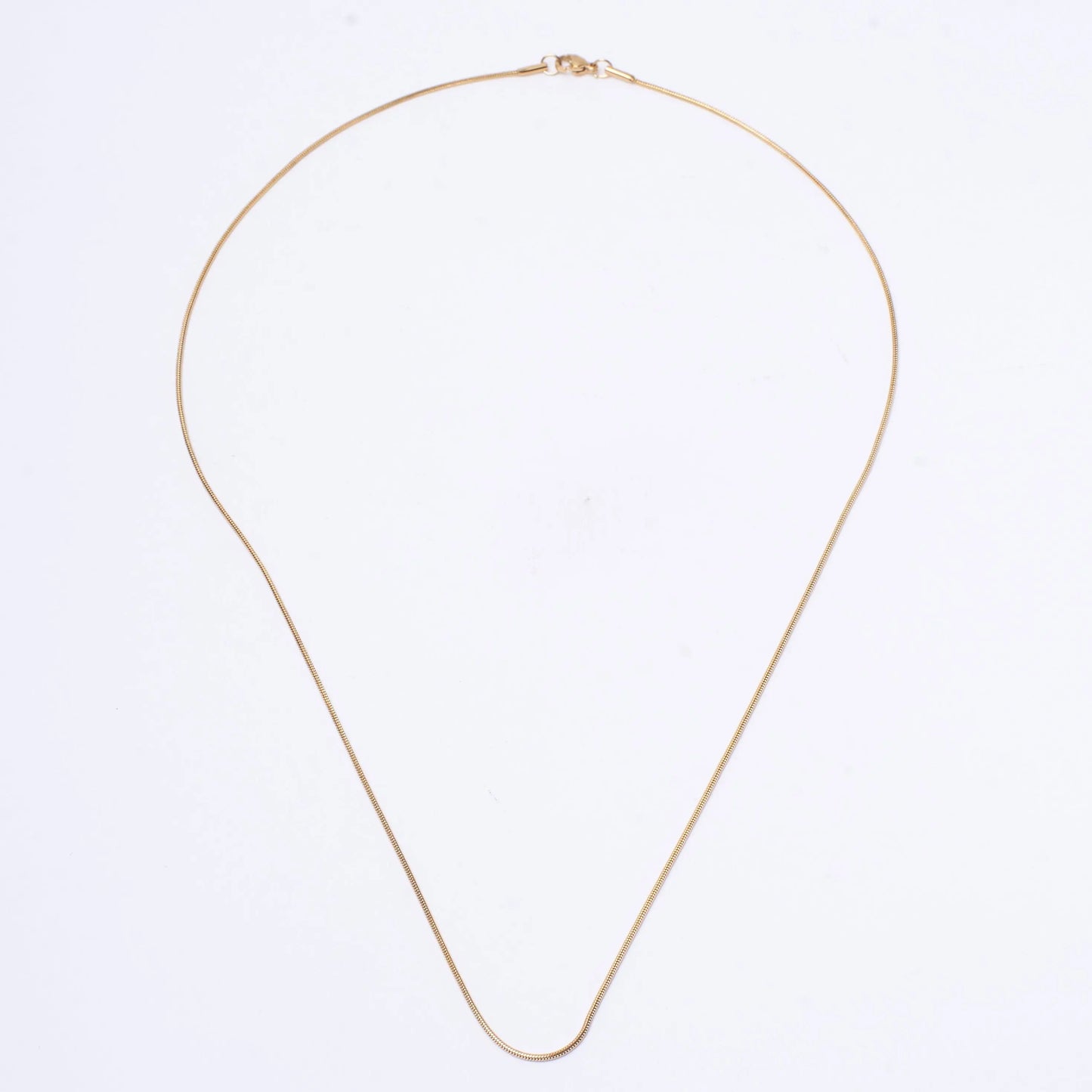 Round Snake Gold Chain | Salty