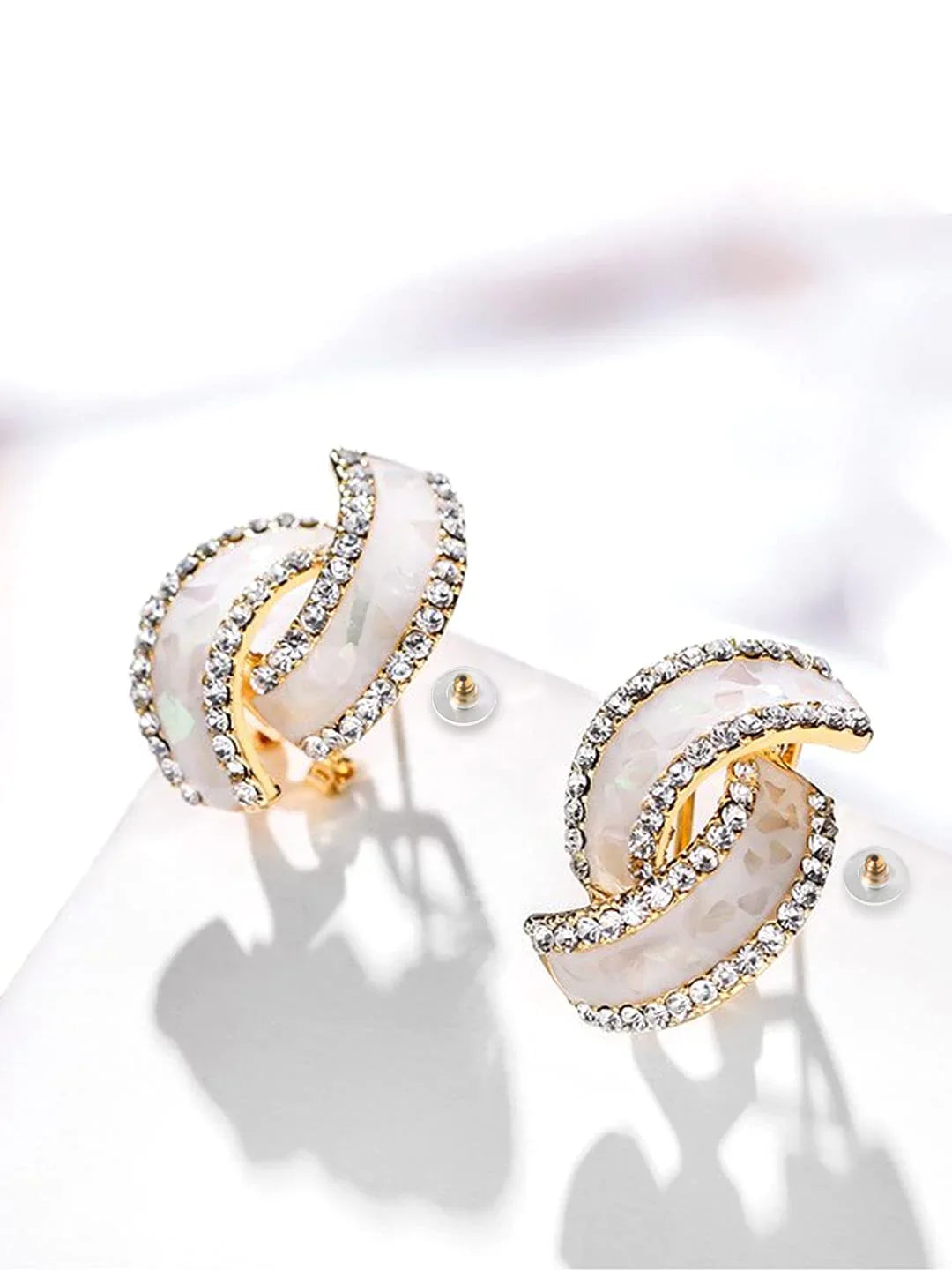 Royal Grace Stud Earrings Salty